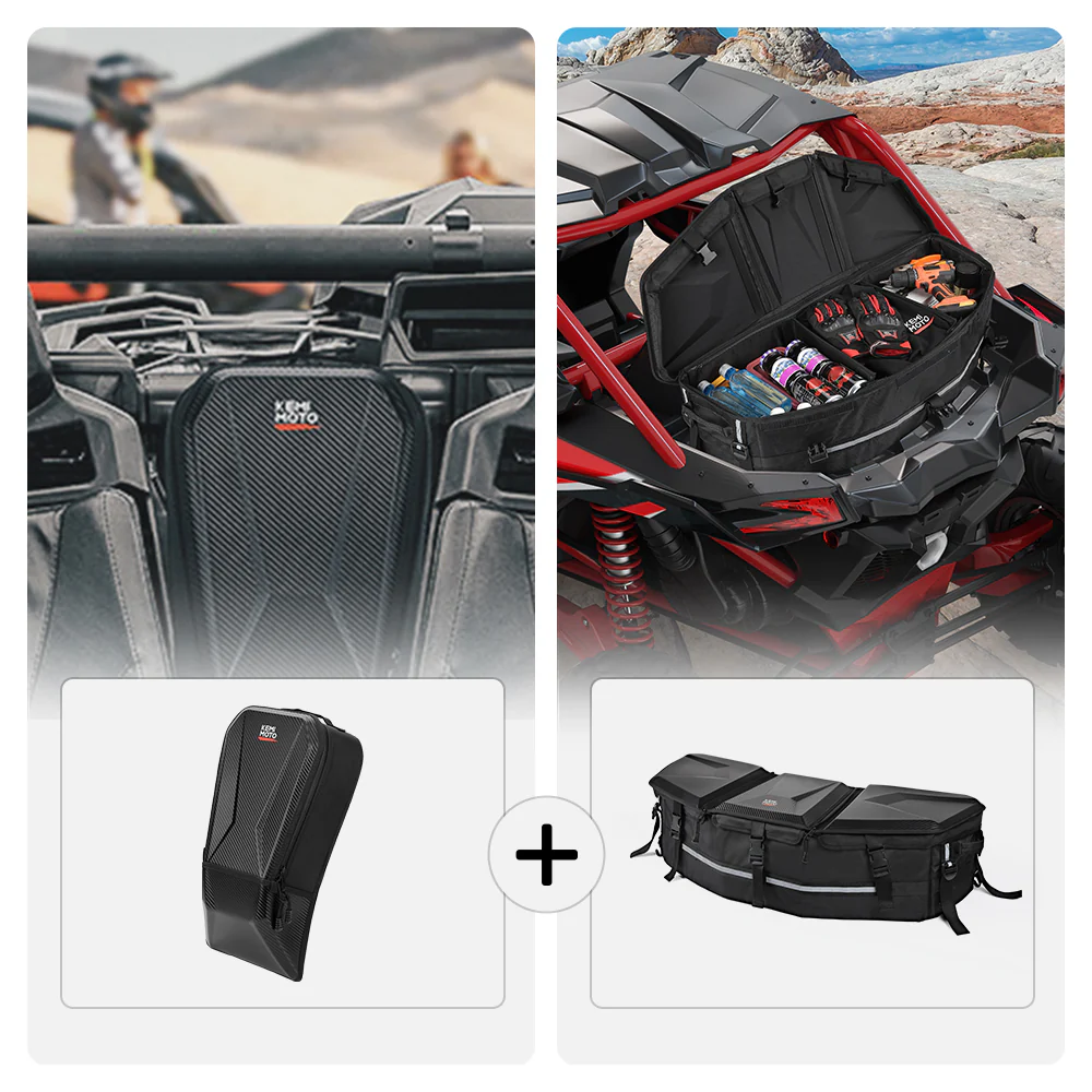 Center & Rear Storage Bag for Can-Am Maverick X3 - Image 11