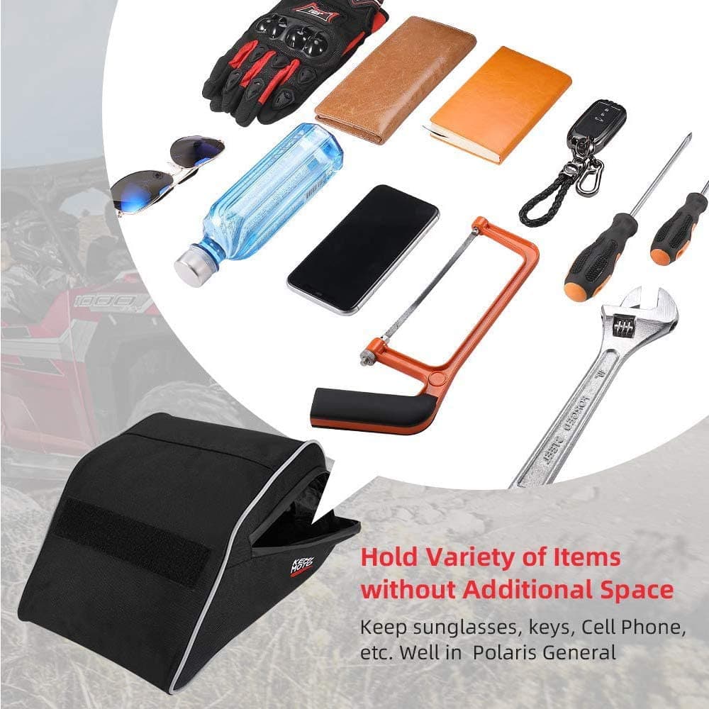 UTV Center Seats Storage Bag for Polaris General 2016-2024 - Image 3