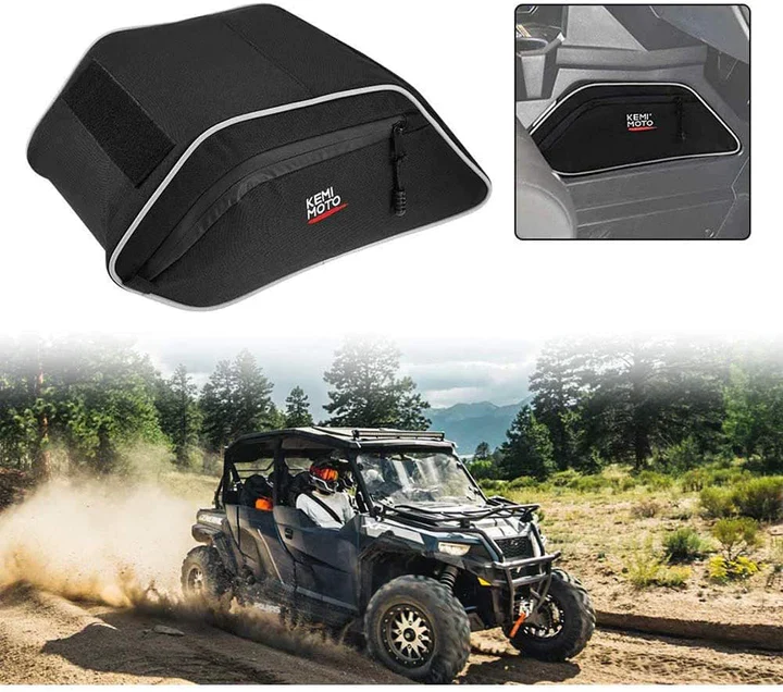 Center Seats Storage Bag & Grab Handles for Polaris General - Image 3