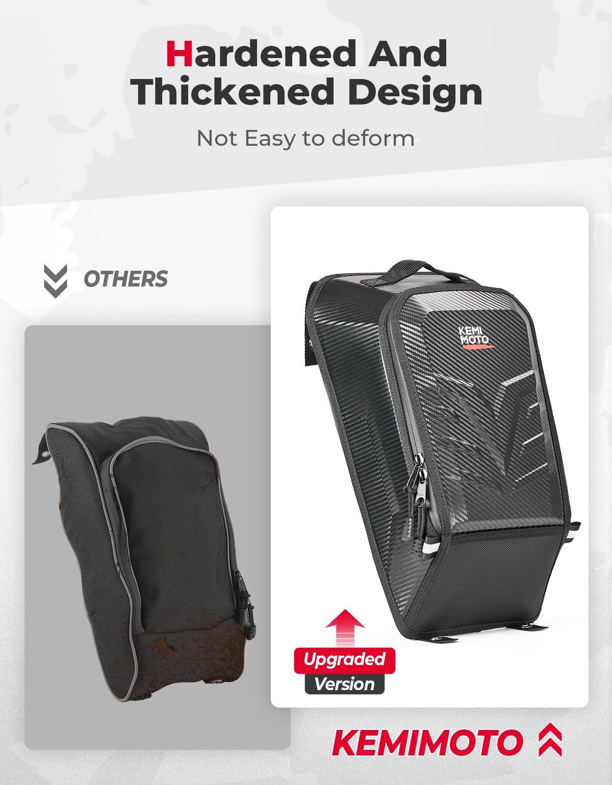 Center Storage Bag EVA Rigid Material for CFMOTO Zforce 950 - Image 3