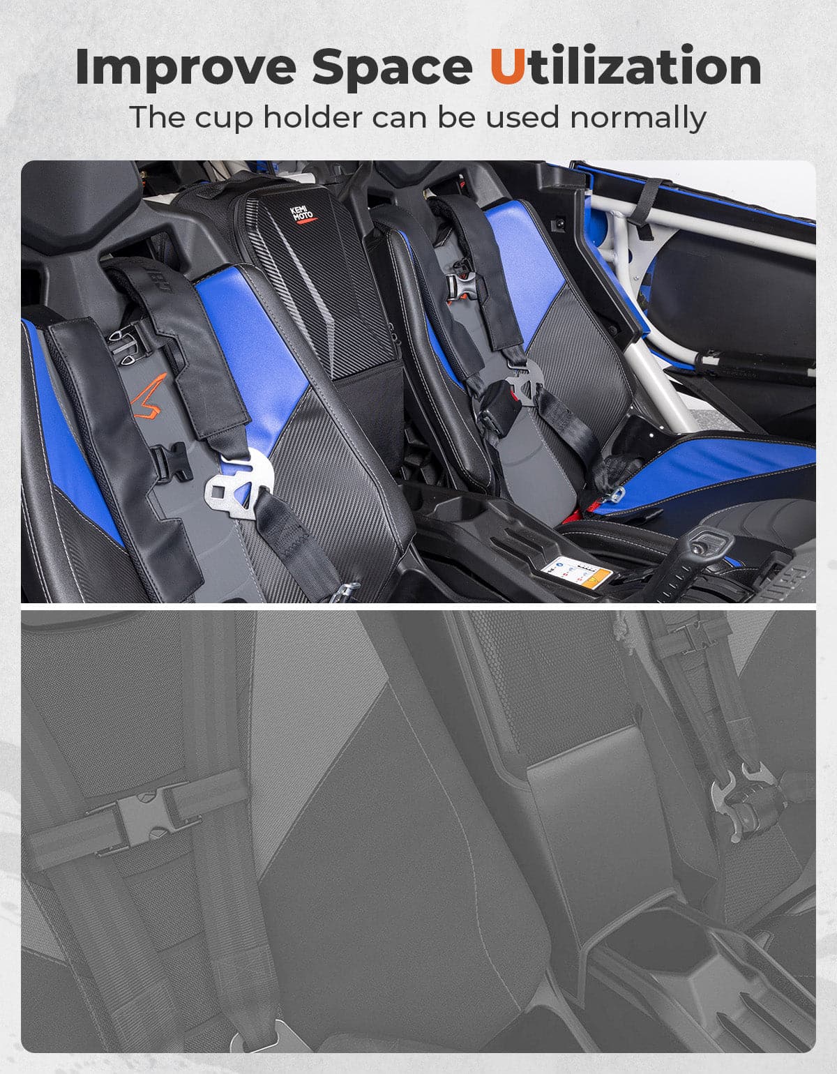 Center Storage Bag 11L for Can-Am Maverick X3 MAX - Image 6