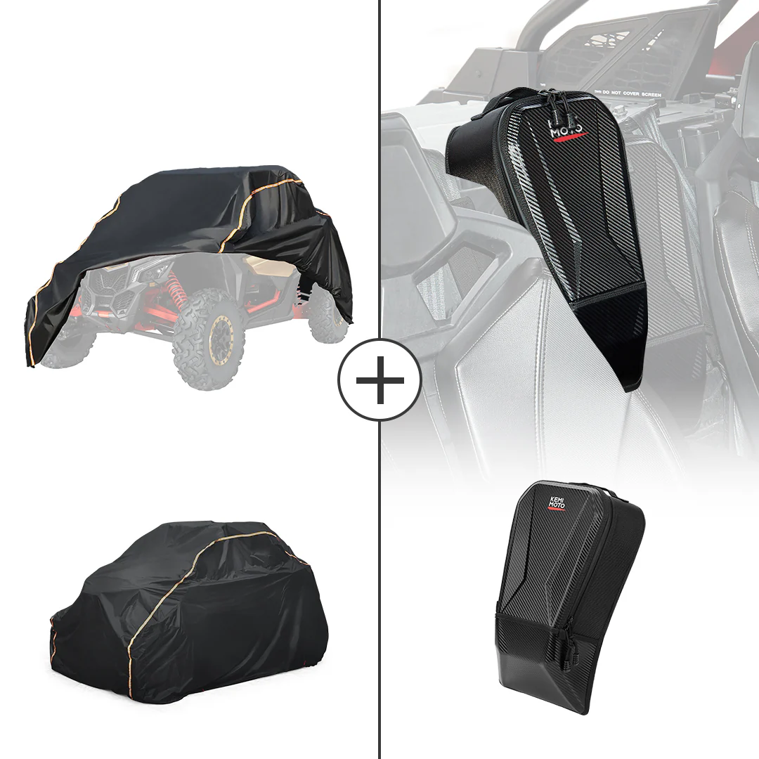 Center Storage Bag & UTV Cover for Can-Am Maverick X3