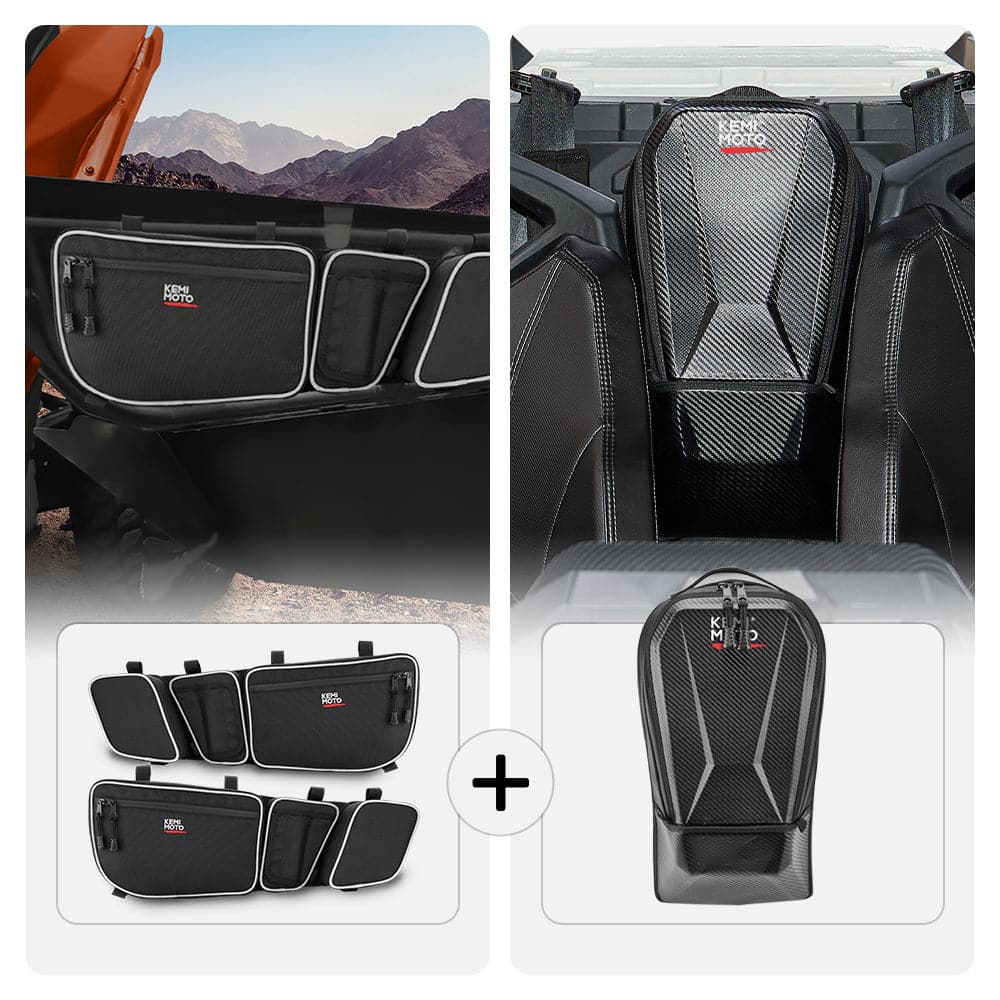 Center Storage Bag & UTV Cover for Can-Am Maverick X3 - Image 7
