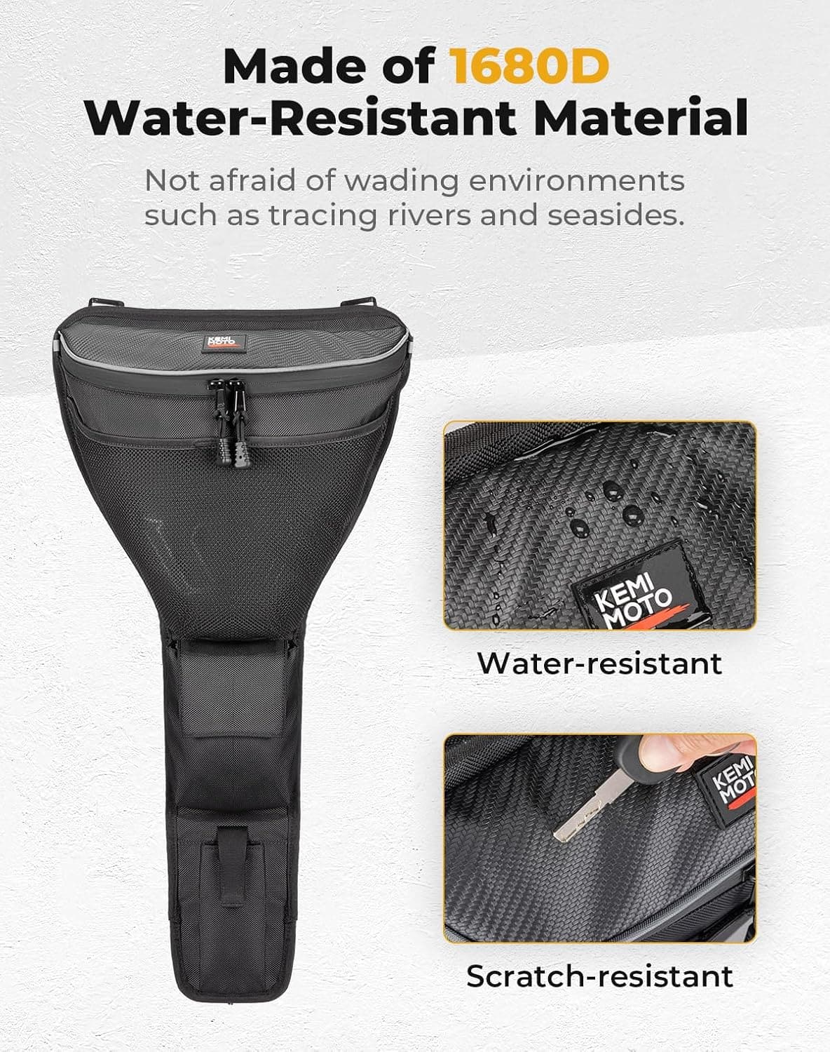 Center Storage Bag with Cup holder for 2024-2025 Polaris RZR XP 1000/ 4 - Image 6