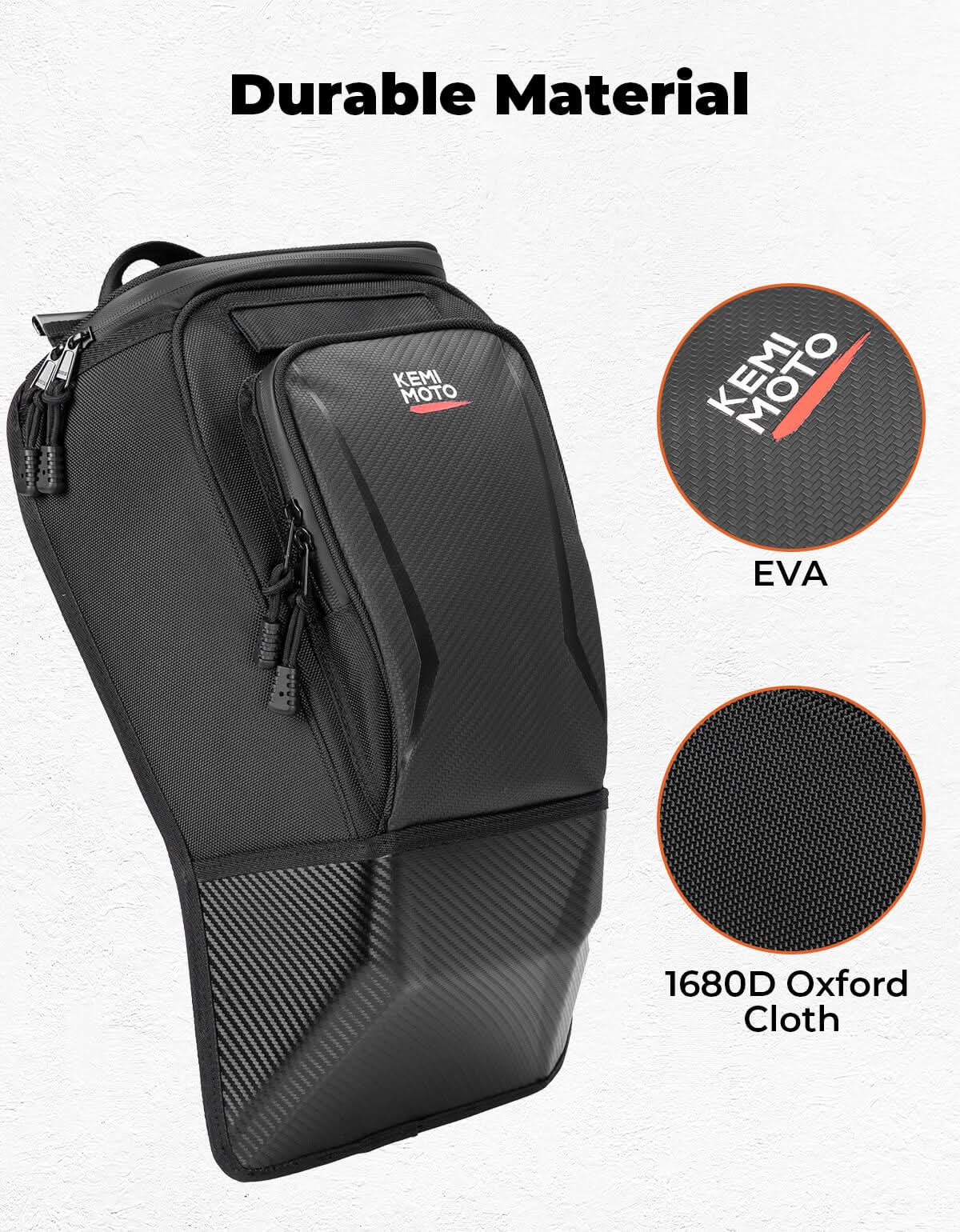 Center Storage Bag with Two Hydration Backpacks for Can-Am Maverick X3 - Image 3