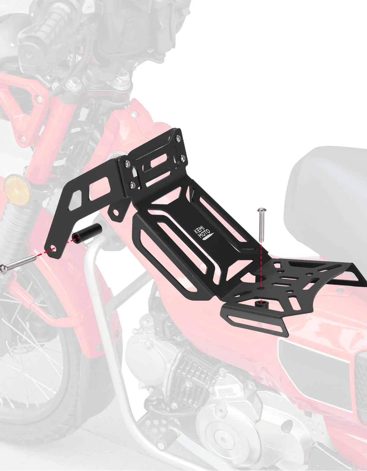 Center Storage Rack for CT125 Trail 125 Hunter Cub 2021-2024 - Image 4
