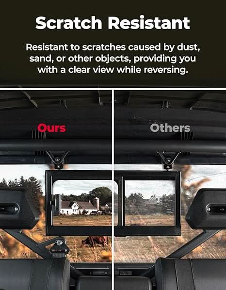 UTV Sliding Glass Rear Window For CFMOTO UFORCE 1000/1000 XL 2019-2026 - Image 5
