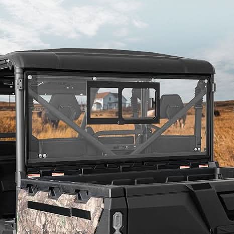 UTV Sliding Glass Rear Window For CFMOTO UFORCE 1000/1000 XL 2019-2026 - Image 8