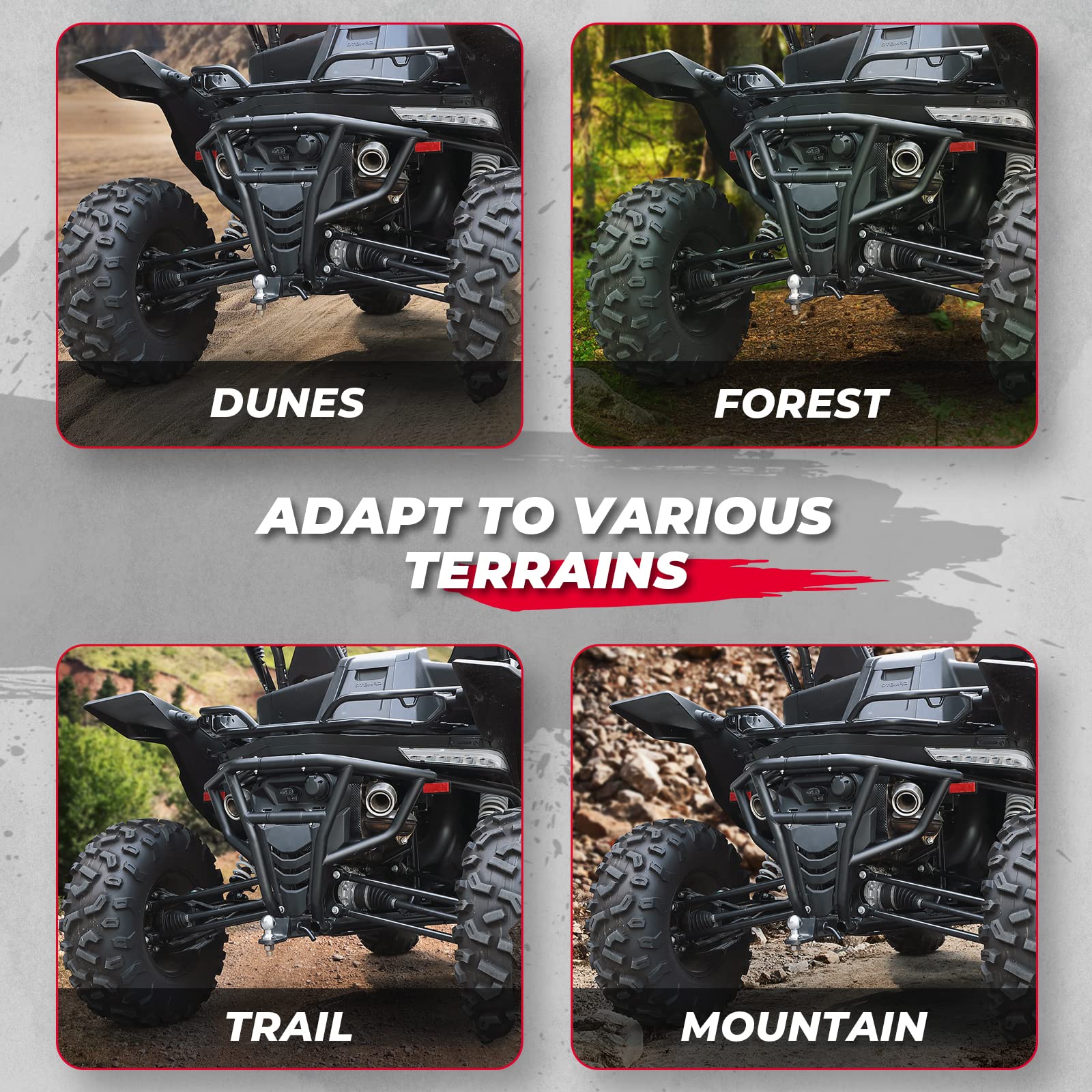 Rear Bumper Brush Guard for CFMOTO ZForce 950 Accessories - Image 7
