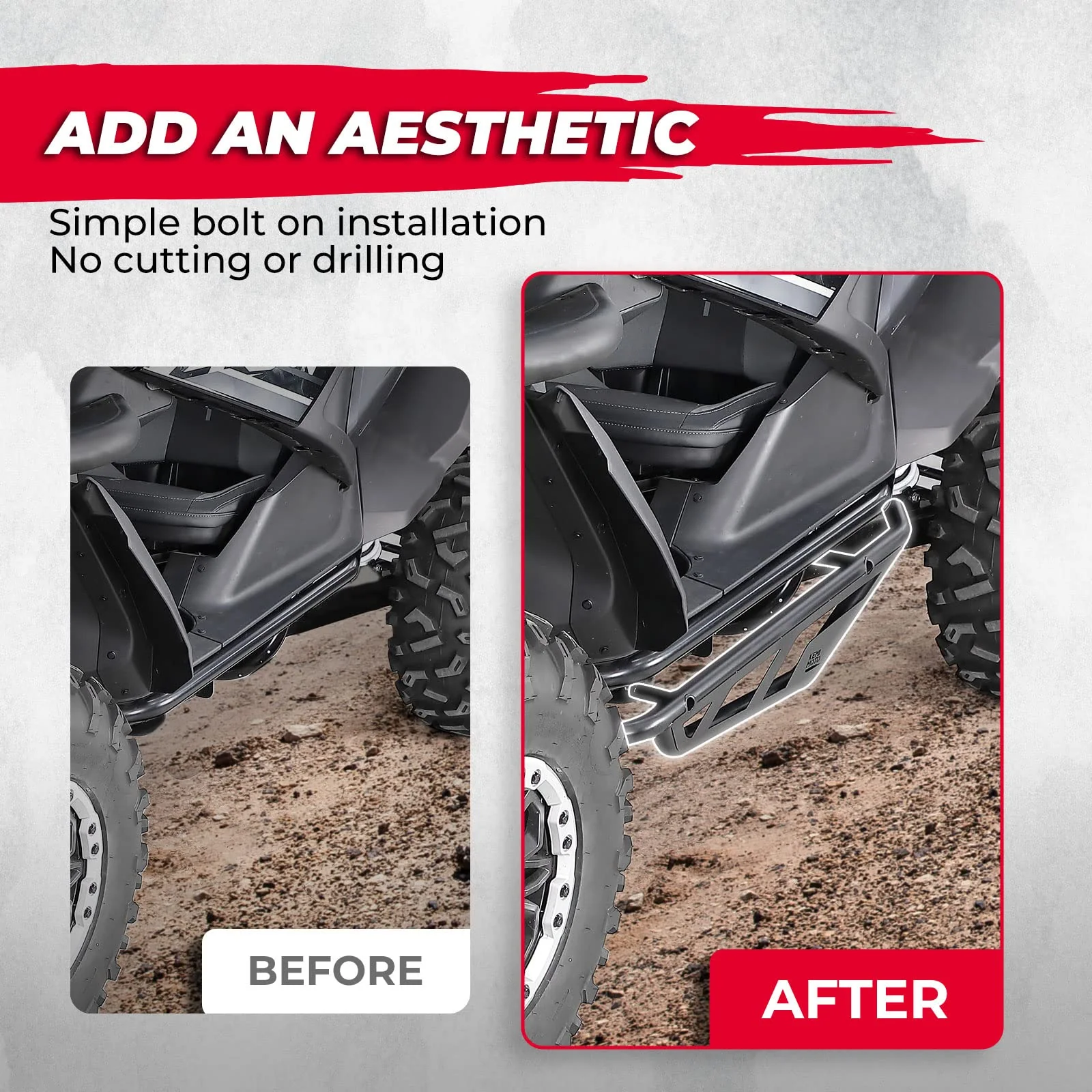 Nerf Bars Rock Sliders For CFMOTO ZForce 950 - Image 4