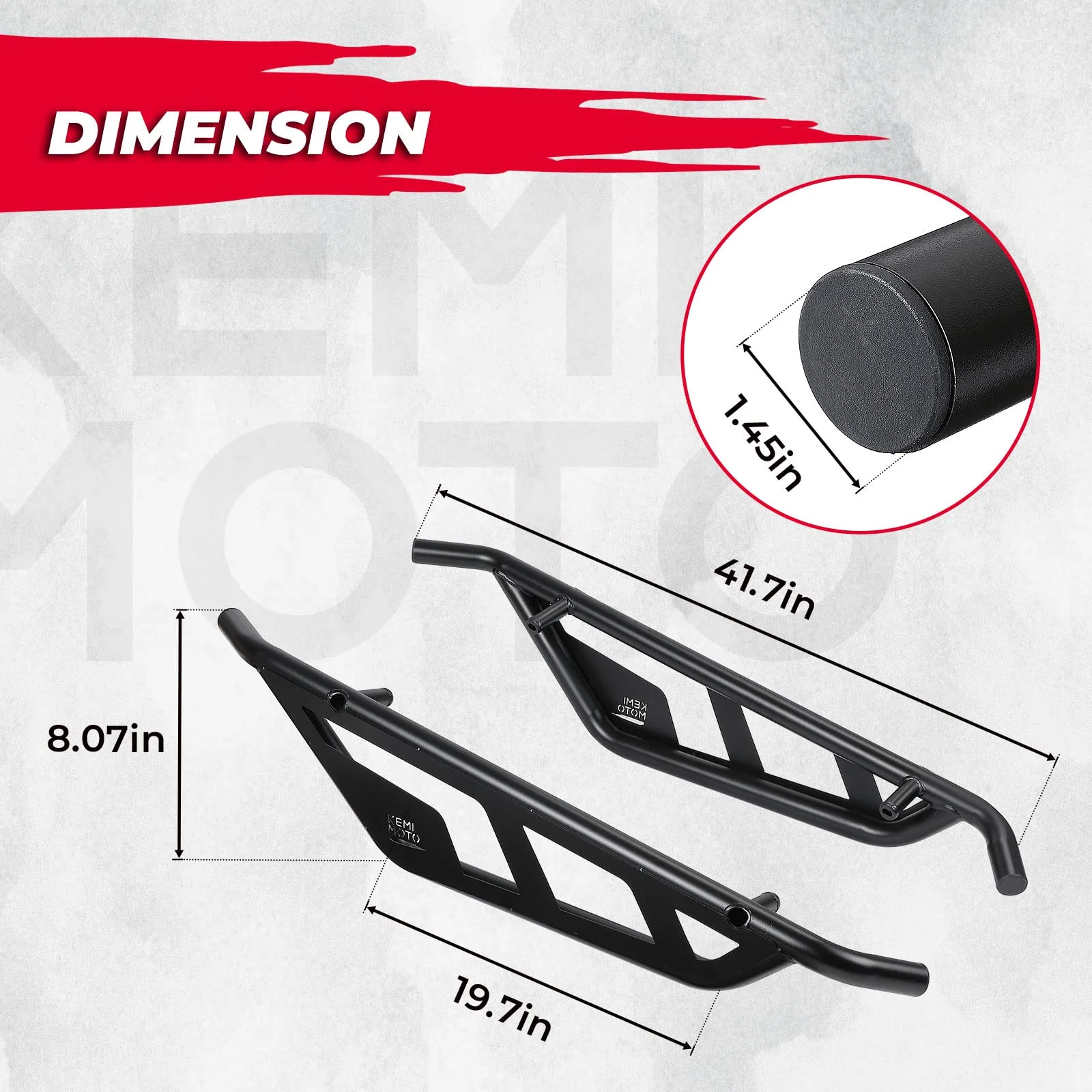 Nerf Bars Rock Sliders For CFMOTO ZForce 950 - Image 6