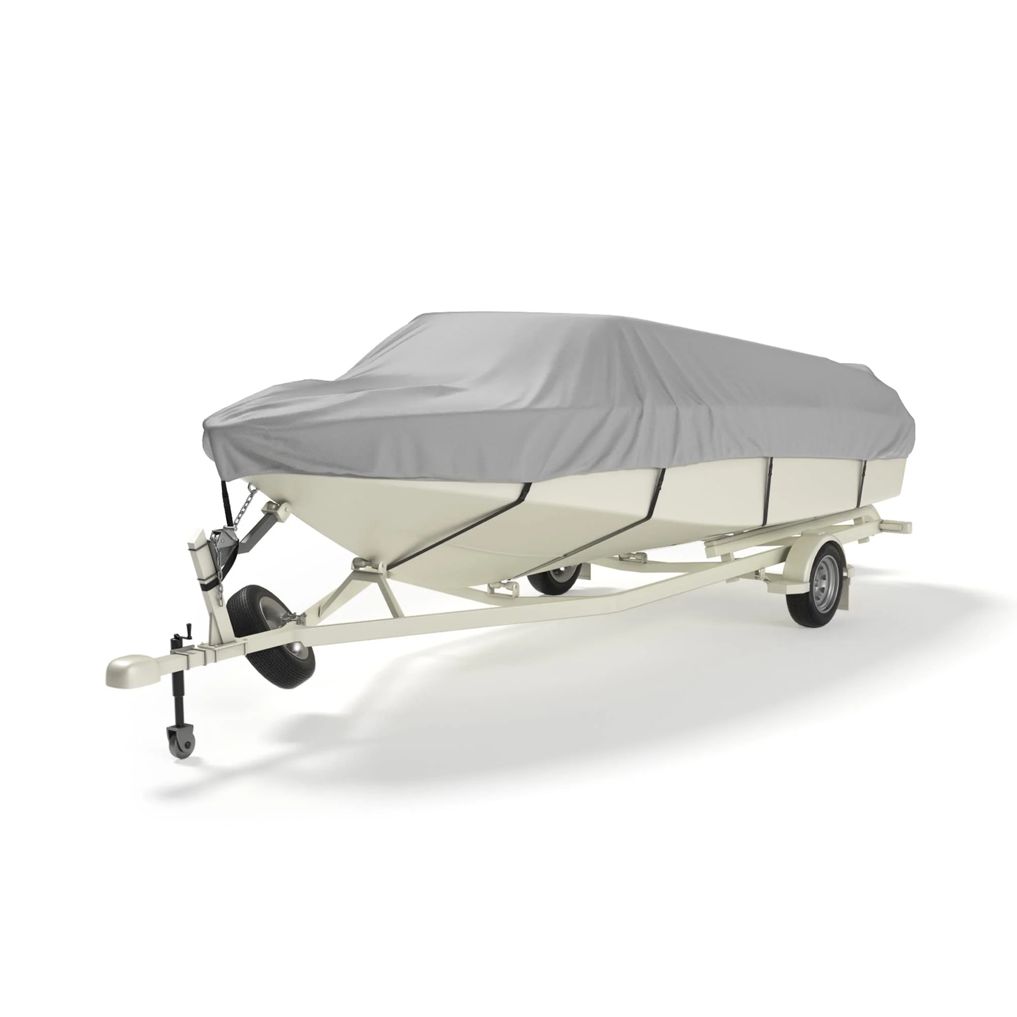 Trailerable Boat Covers 600D, Waterproof Fit V-Hull - Image 13