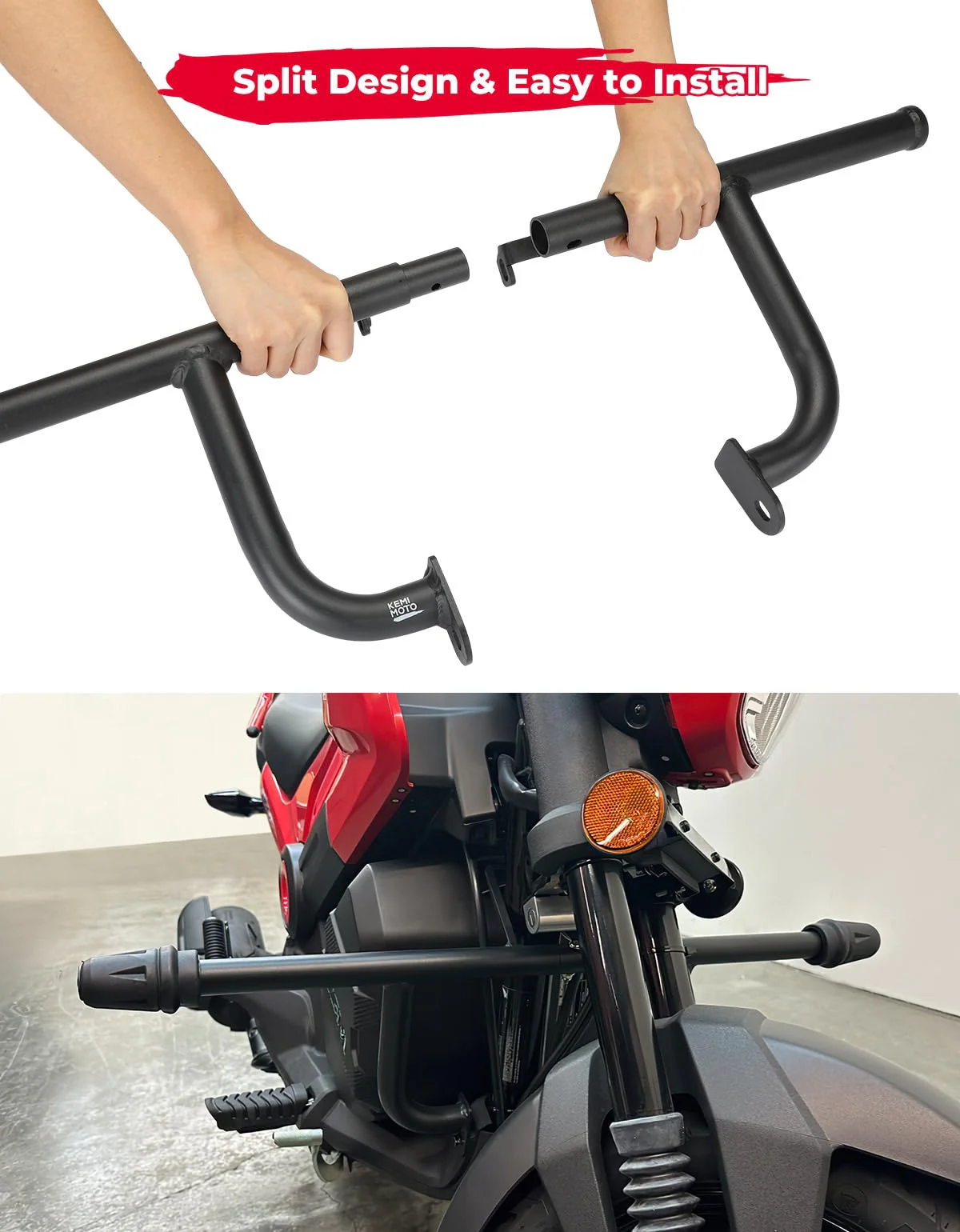 CNC Engine Guard Crash Bar for Navi 2022-2025 - Image 3