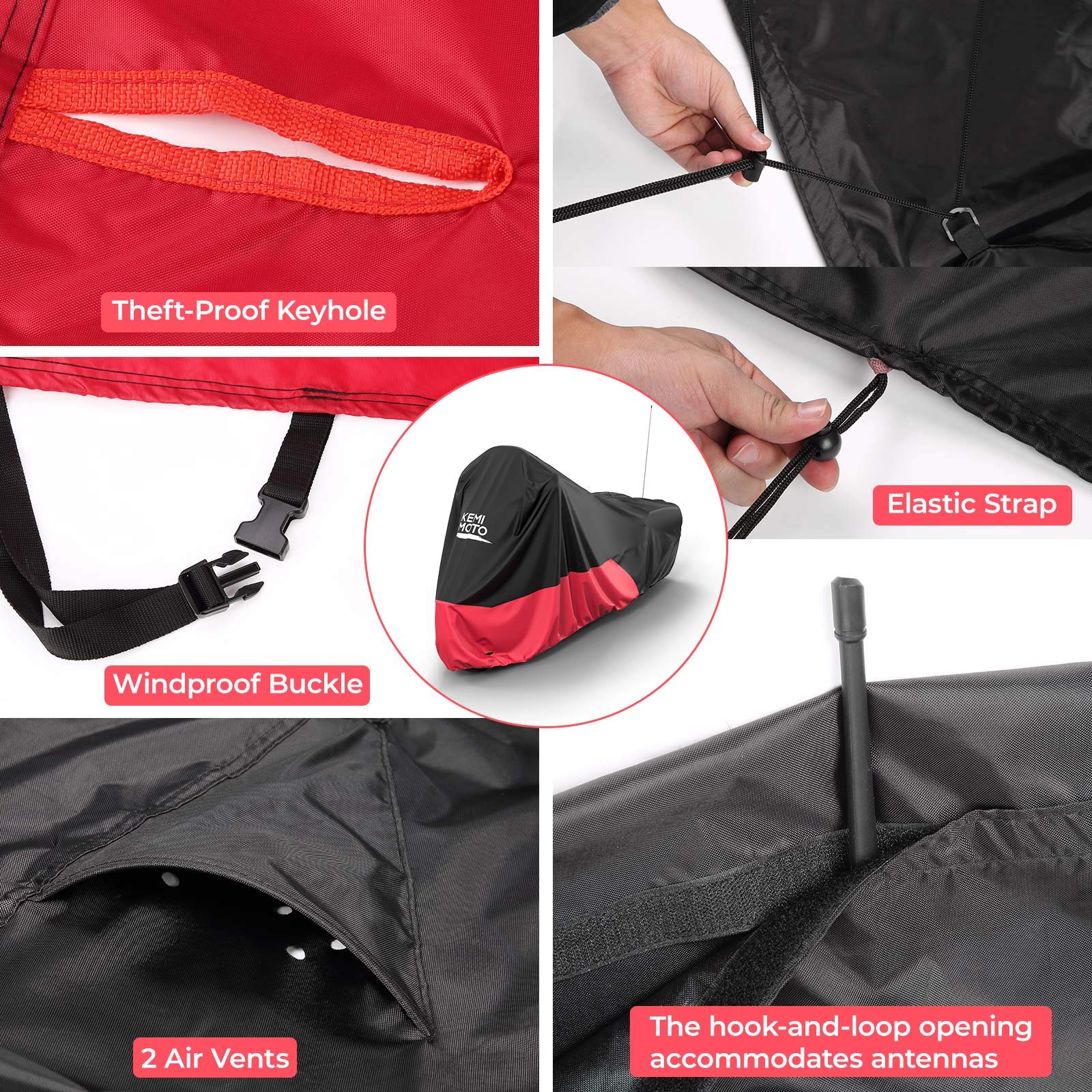 Motorcycle Cover for Touring Models Road King Street Glide Road Glide - Image 5