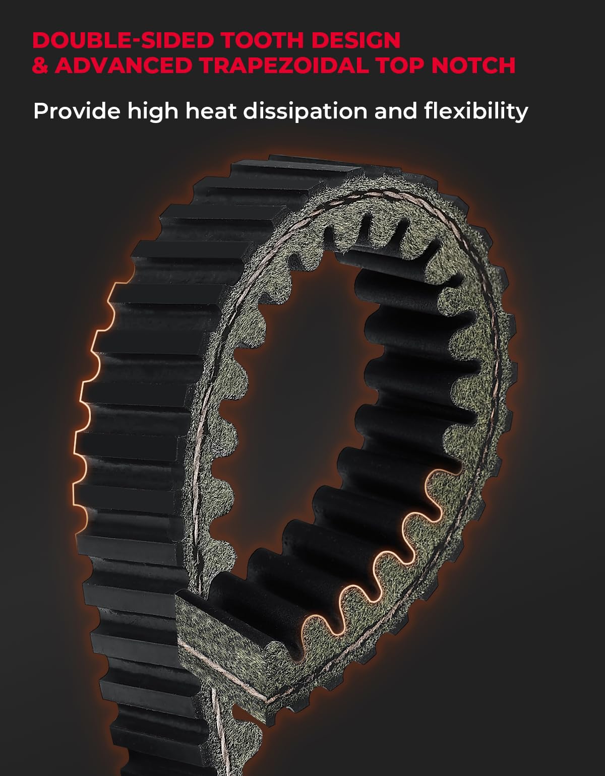 CVT Drive Belt for Kawasaki Teryx 800 / Teryx 4 - Image 3