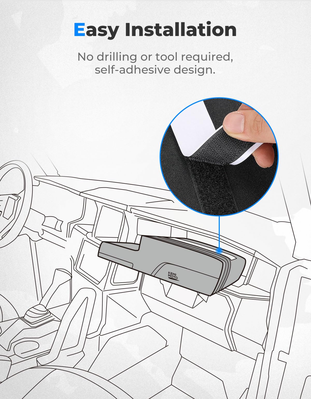 Dashboard Storage Bag for Polaris General 1000/4 1000 - Image 6