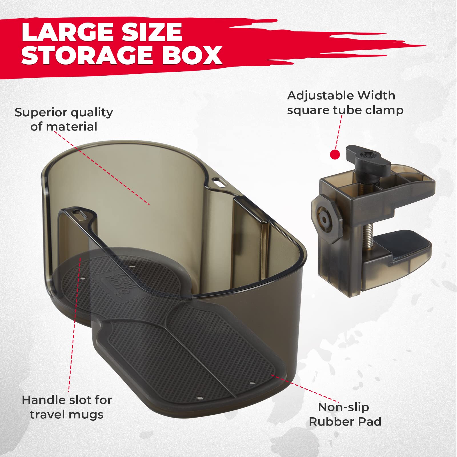 Desk Cup Holder for Office Table, Lawn Chair, Golf Cart - Image 8
