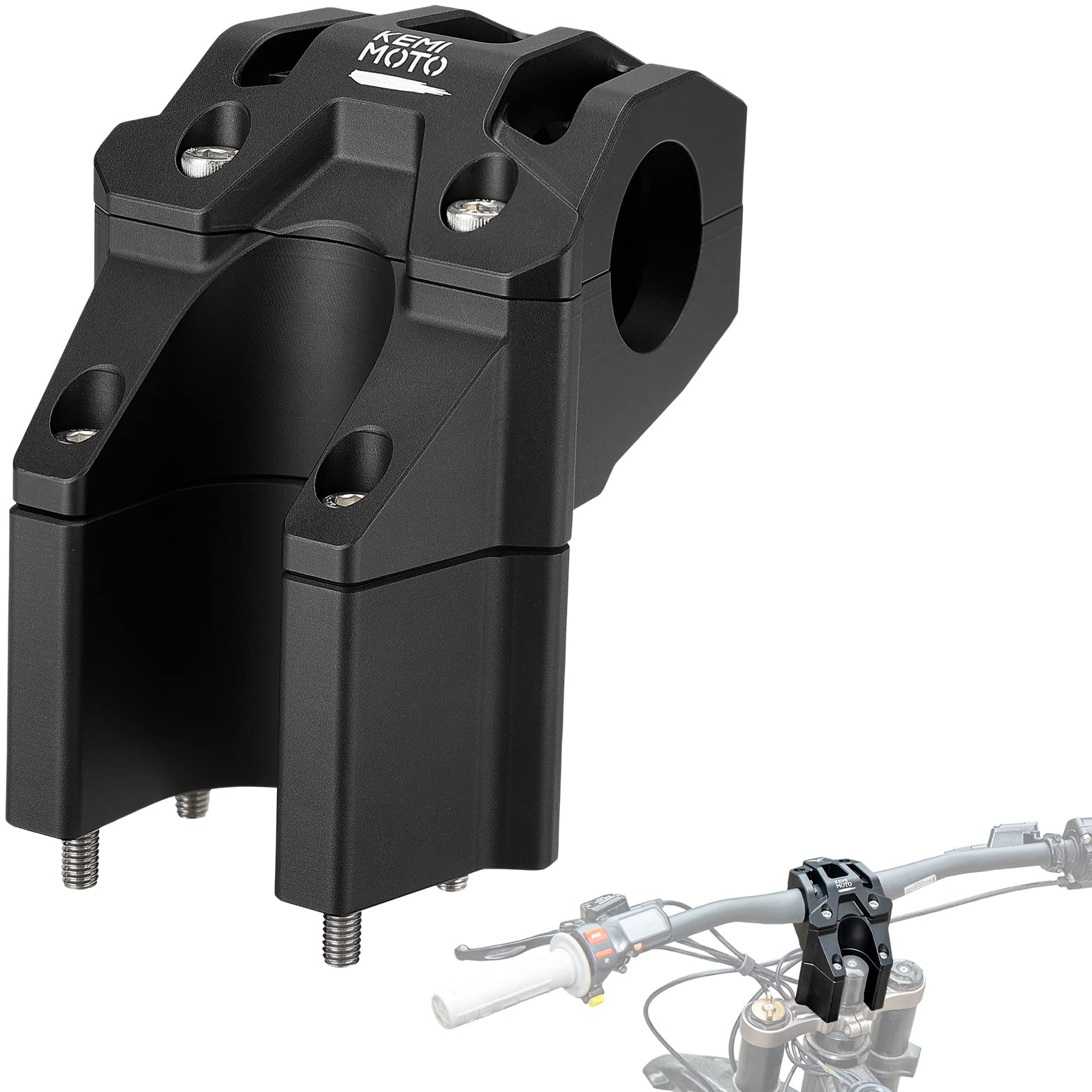 Direct Mount Riser Stem For Sur-Ron Light Bee X Segway X160 X260 Electric Dirt Bike - Image 2