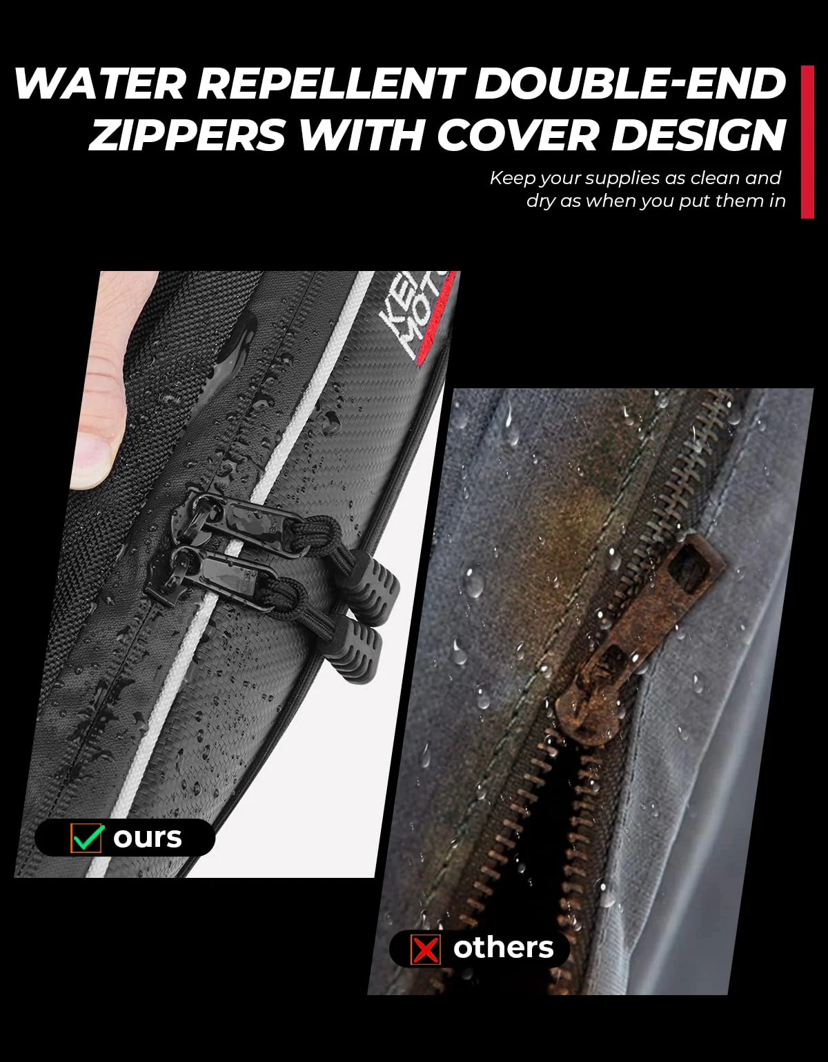 Door Bags with Knee Pad For Talon 1000R/1000X/1000X-4 (Pack of 2) - Image 4