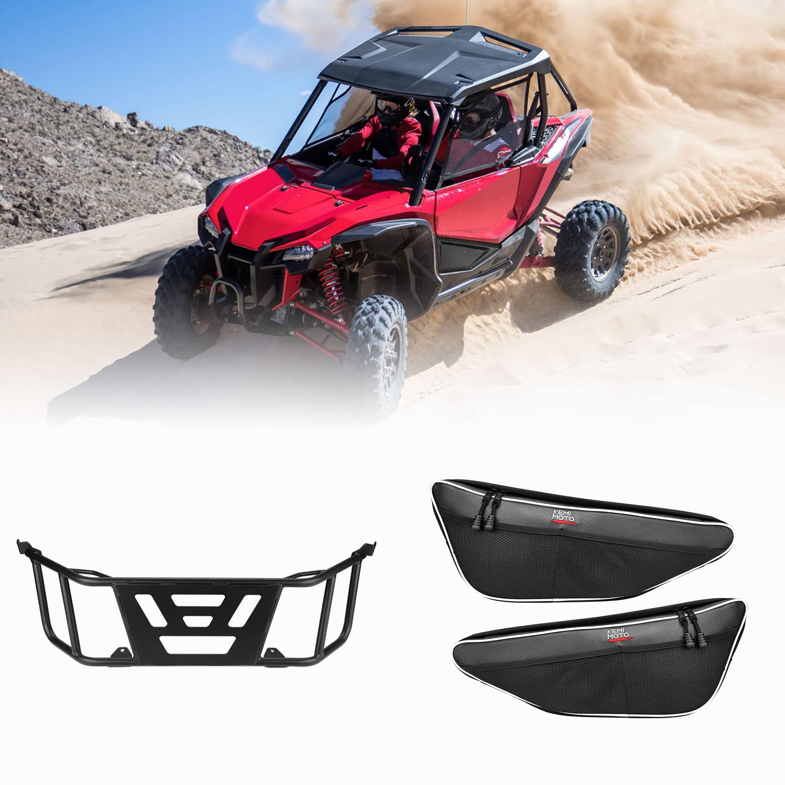 Door Bags & UTV Bed Tailgate for Talon 1000r 1000x 1000x-4 - Image 9