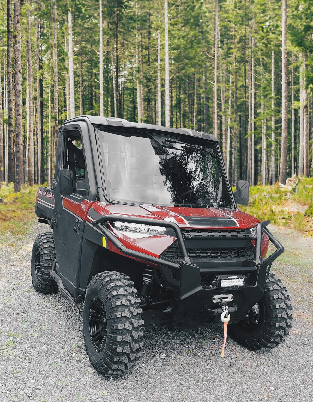 Door Mounted Side View Mirrors for Polaris Ranger/ Commercial Pro XD (1 Pair) - Image 7