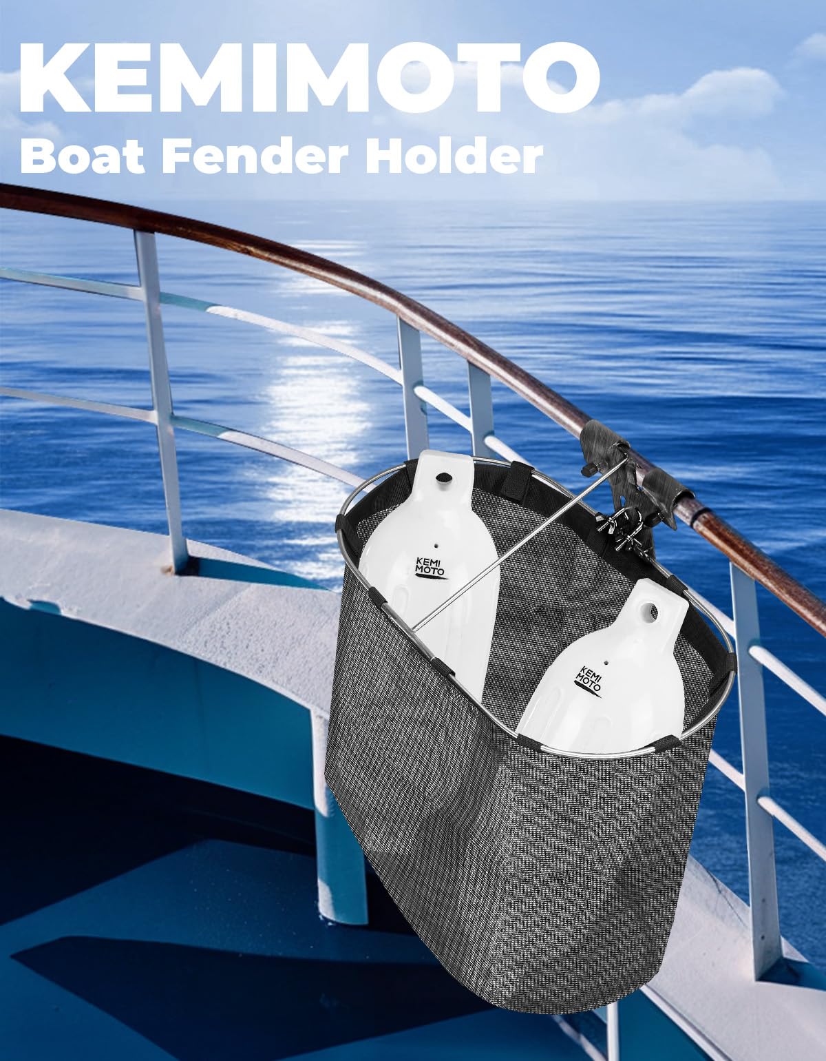 Durable Boat Fender Holders for Boat Bumper Below 10 Inches - Image 6