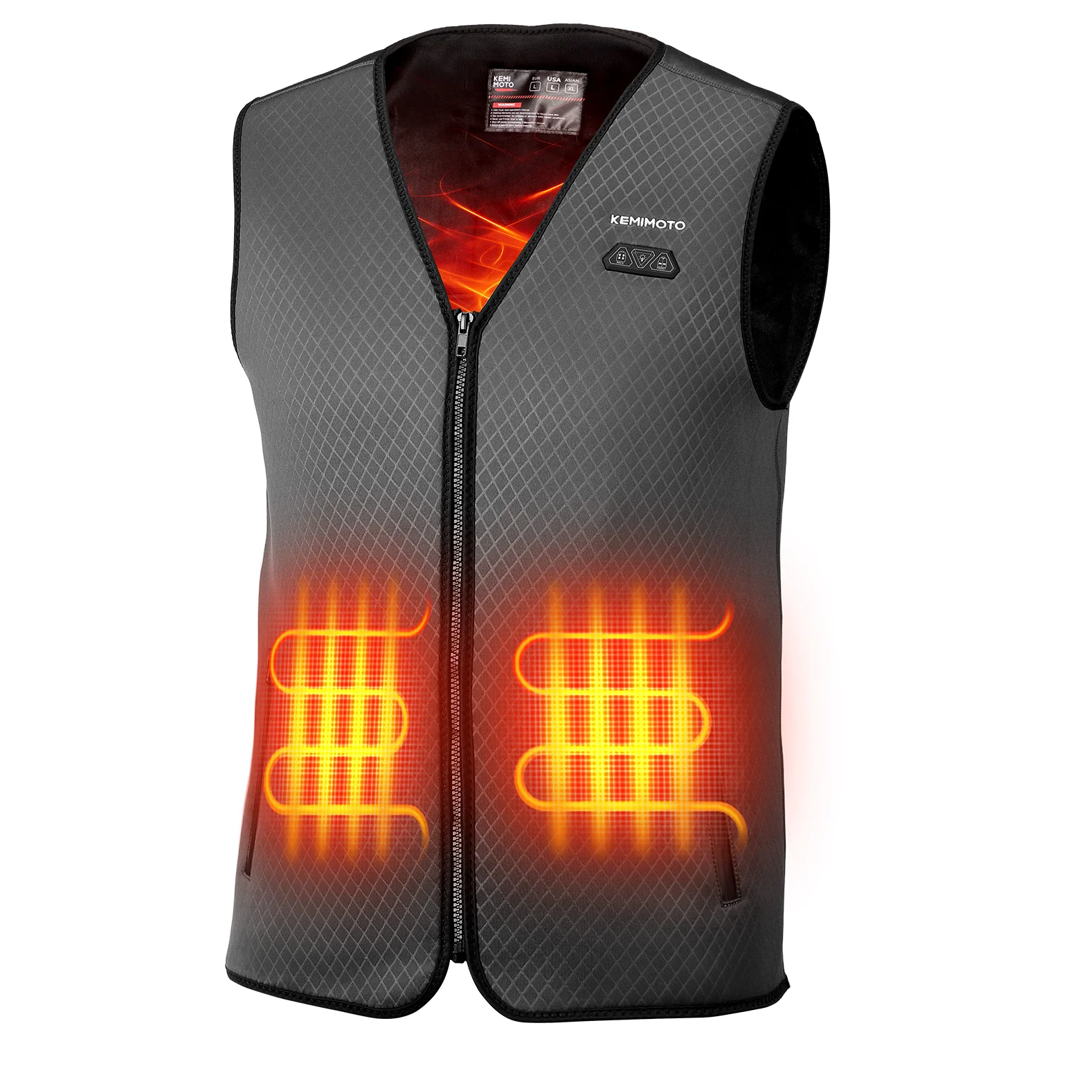 Men’s Heated Vest – Electric Warming Vest for Hunting & Winter Sports (No Battery) - Image 10