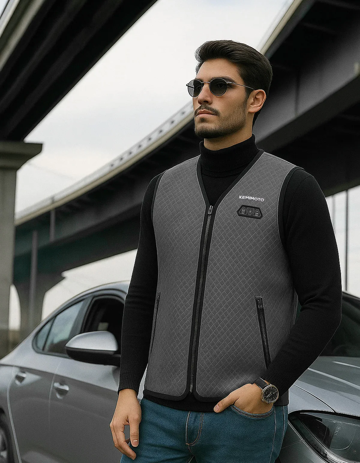 Men’s Heated Vest – Electric Warming Vest for Hunting & Winter Sports (No Battery) - Image 15