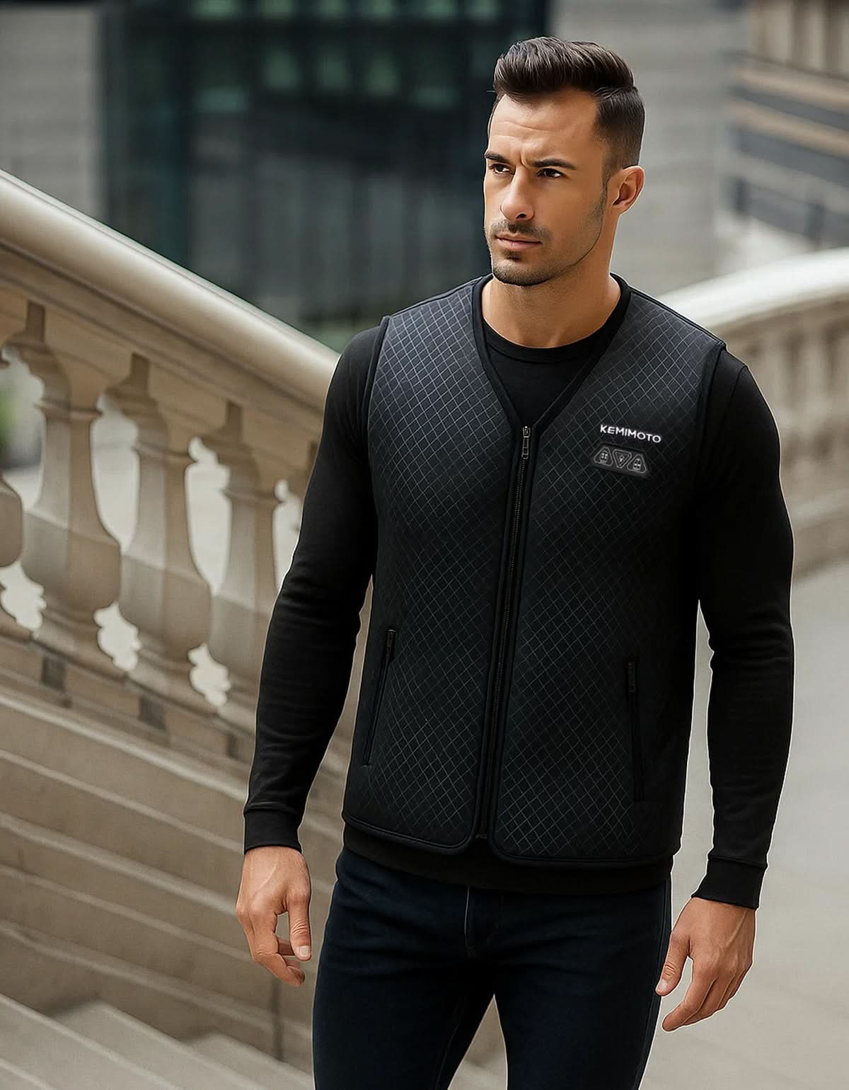 Men’s Heated Vest – Electric Warming Vest for Hunting & Winter Sports (No Battery) - Image 7