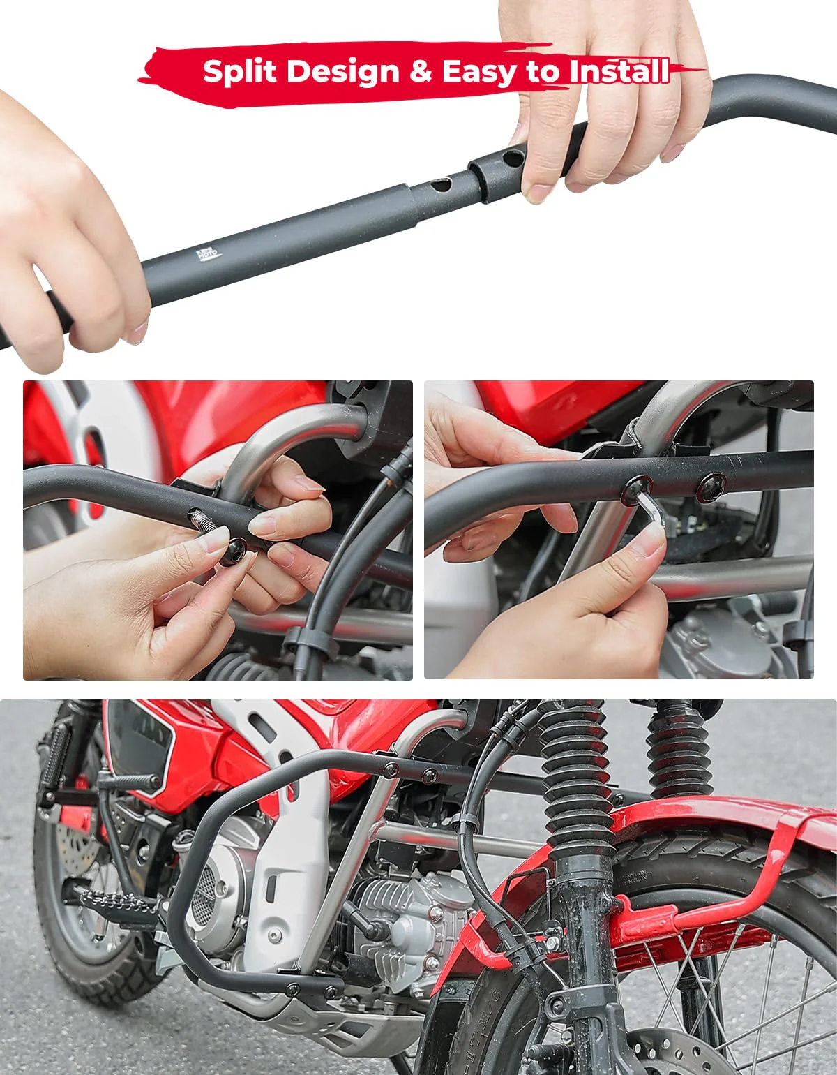 Engine Guard Crash Bar for CT125 Trail 125 2020-2024 - Image 3