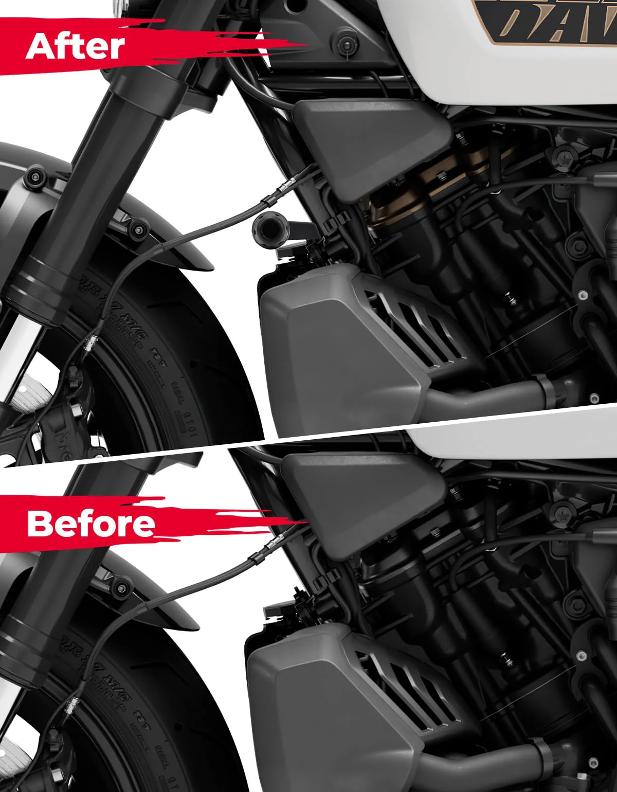 Engine Guard Front Crash Bars for Sportster S RH1250 - Image 3