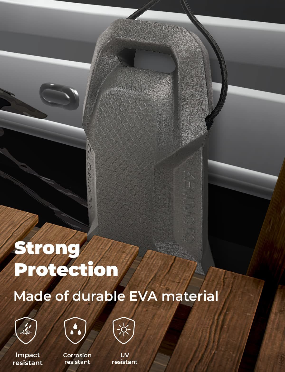 EVA Boat Fenders Bumpers for  Bass Boat and Jon Boat - Image 3