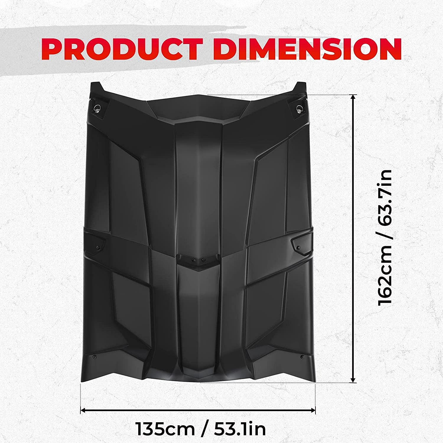 Extended Fender Flares and Hard Roof For Can-Am Maverick X3 MAX - Image 14