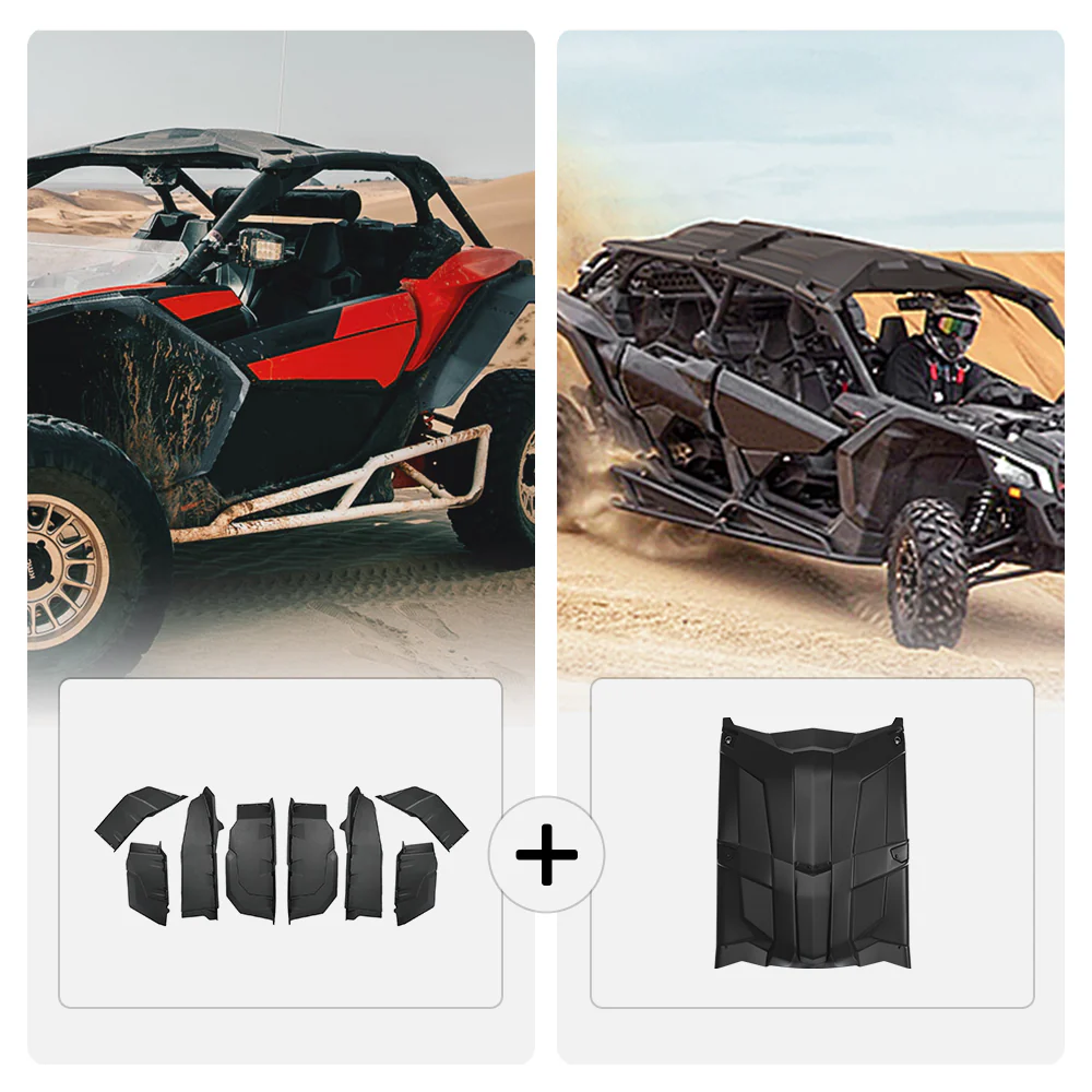 Extended Fender Flares and Hard Roof For Can-Am Maverick X3 MAX - Image 15