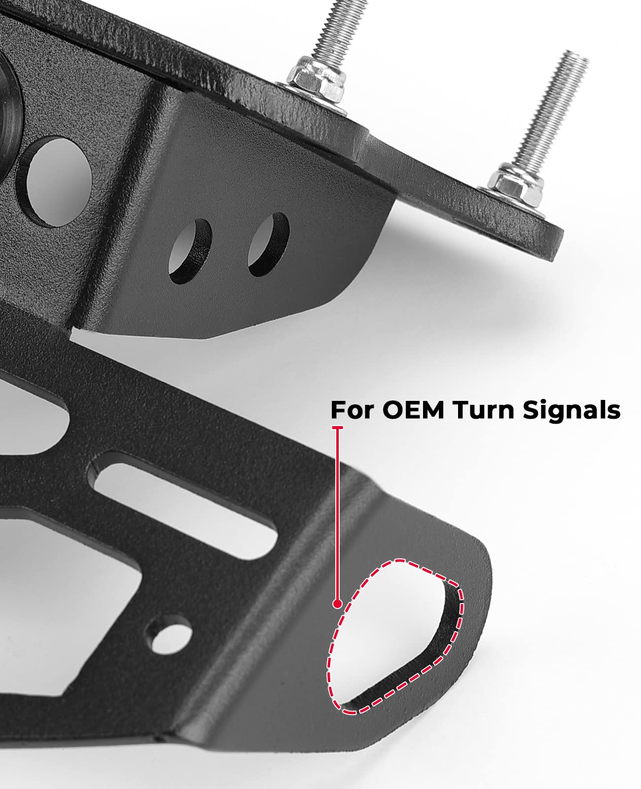Fender Eliminator License Plate Bracket for MT09 FZ09 2021-2023 - Image 2