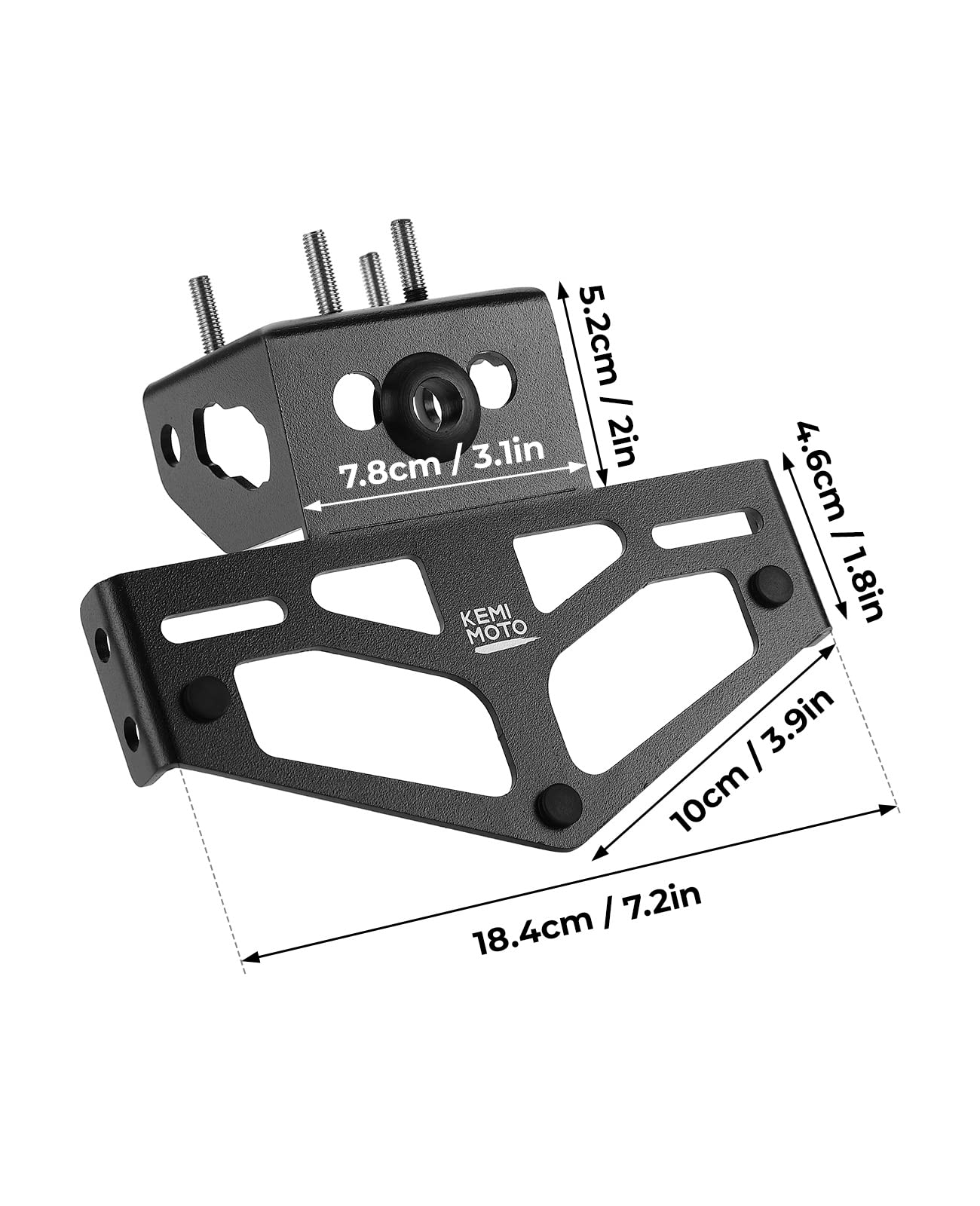 Fender Eliminator Z400 License Plate Bracket for Ninja 400 Z400 - Image 4