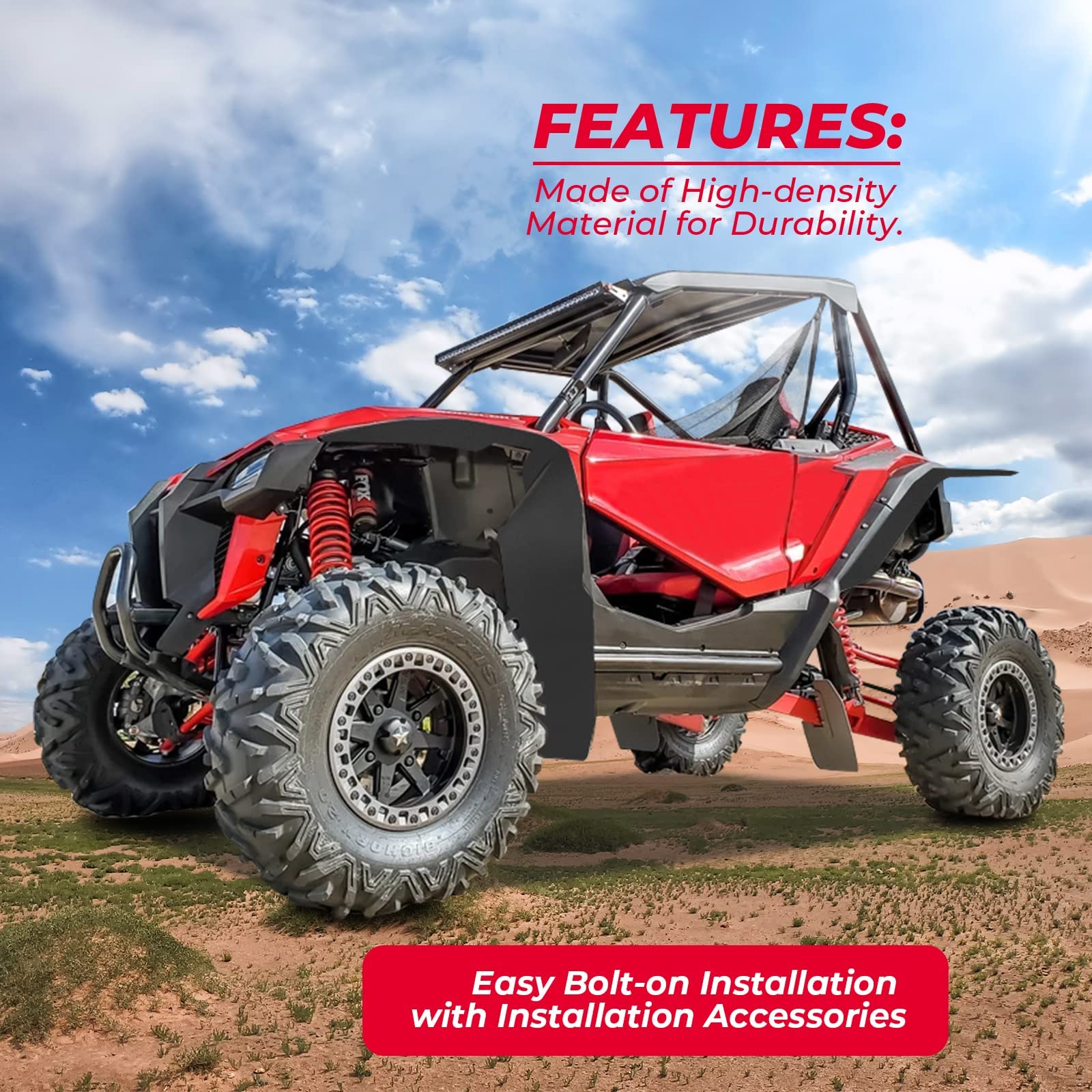 Fender Flares For Talon 1000x 1000r 1000x4 - Image 4