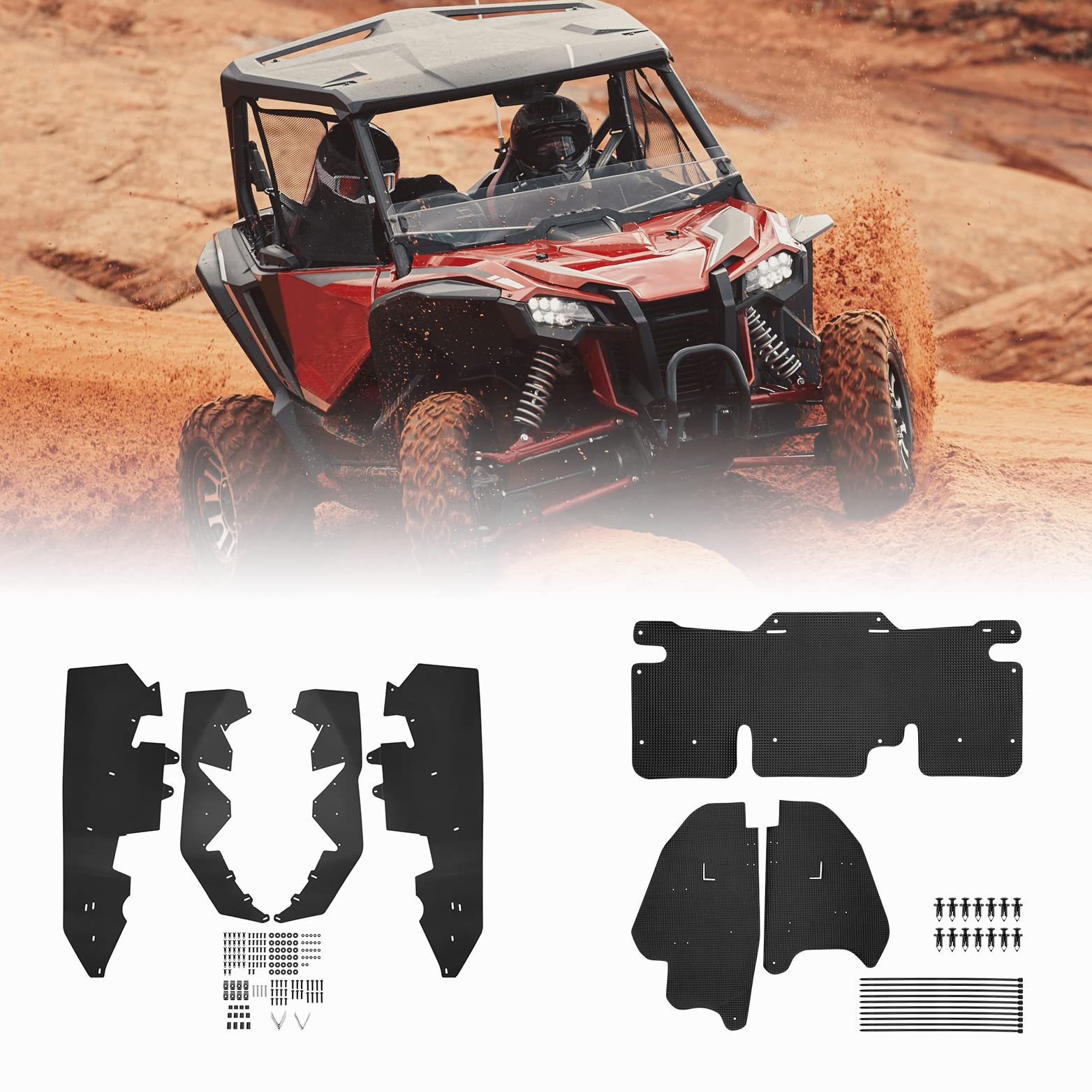 Fender Flares Mud Guards Mud Flaps For Talon 1000r 1000x 1000x-4 - Image 10