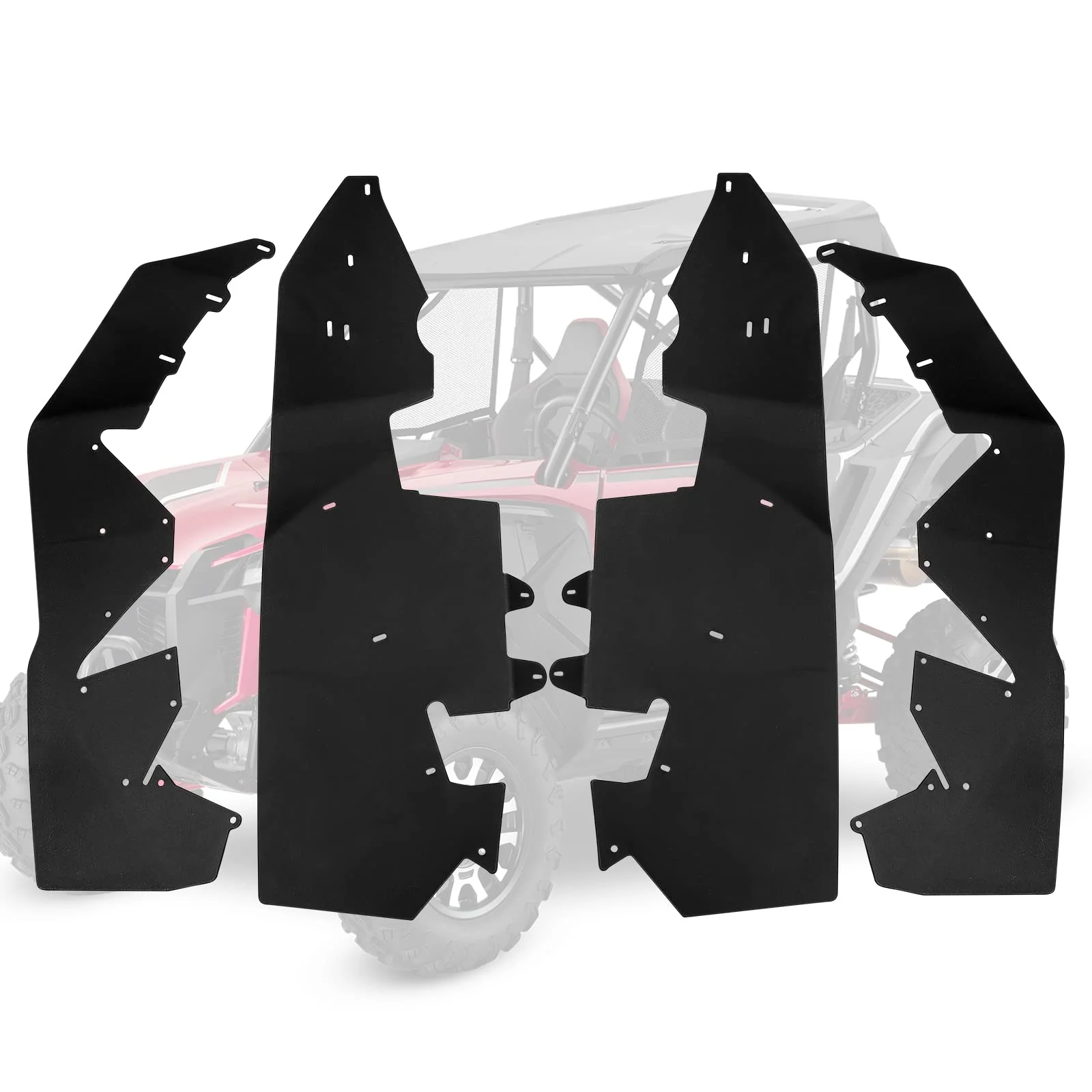 Fender Flares Mud Guards Mud Flaps For Talon 1000r 1000x 1000x-4 - Image 2