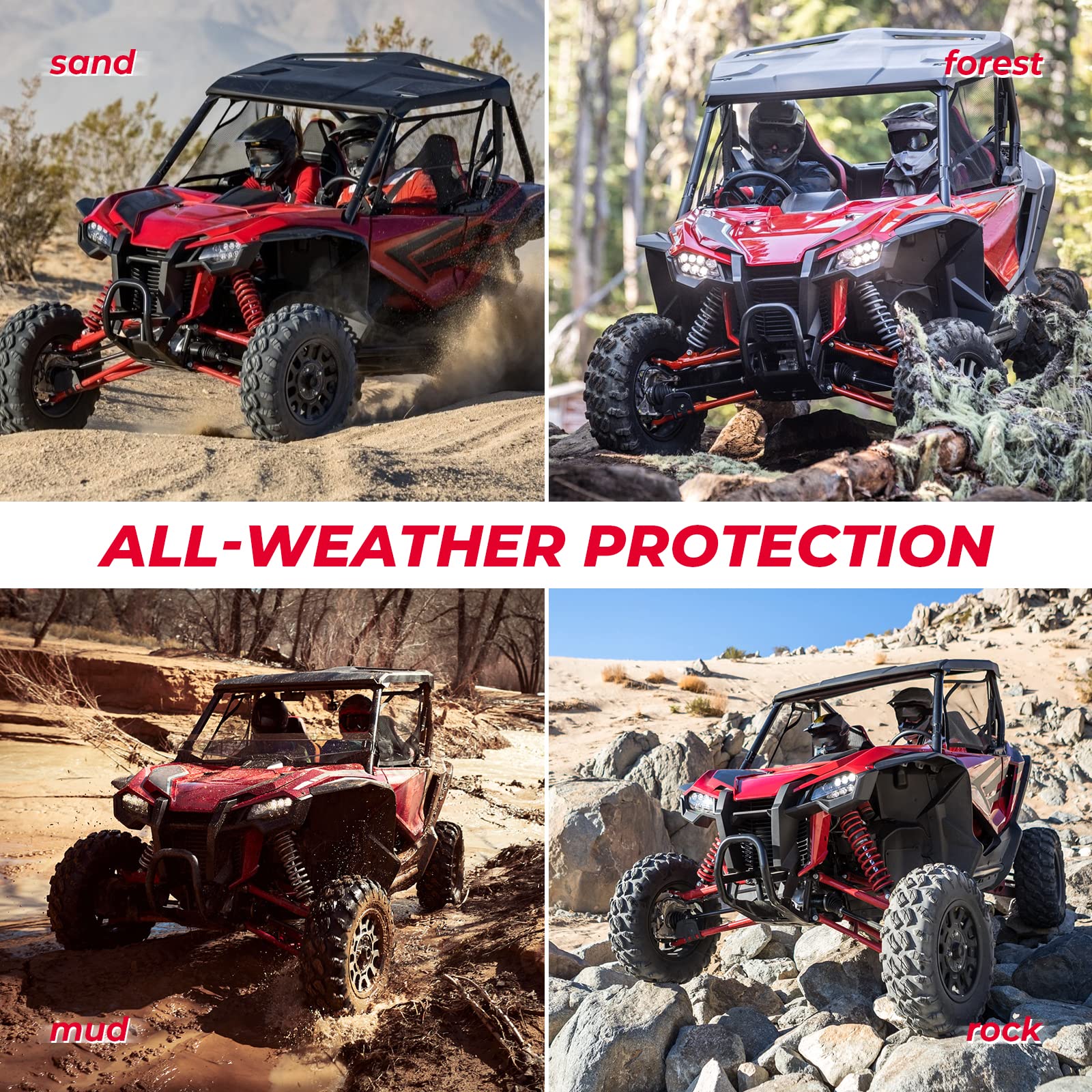 Fender Flares Mud Guards Mud Flaps For Talon 1000r 1000x 1000x-4 - Image 6