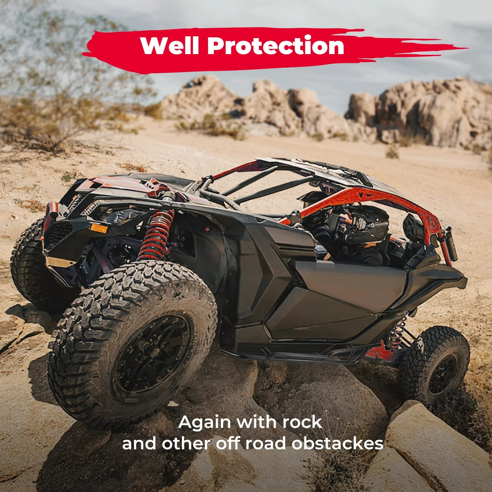 Fender Flares & Nerf Bars For Can-Am Maverick X3 - Image 7
