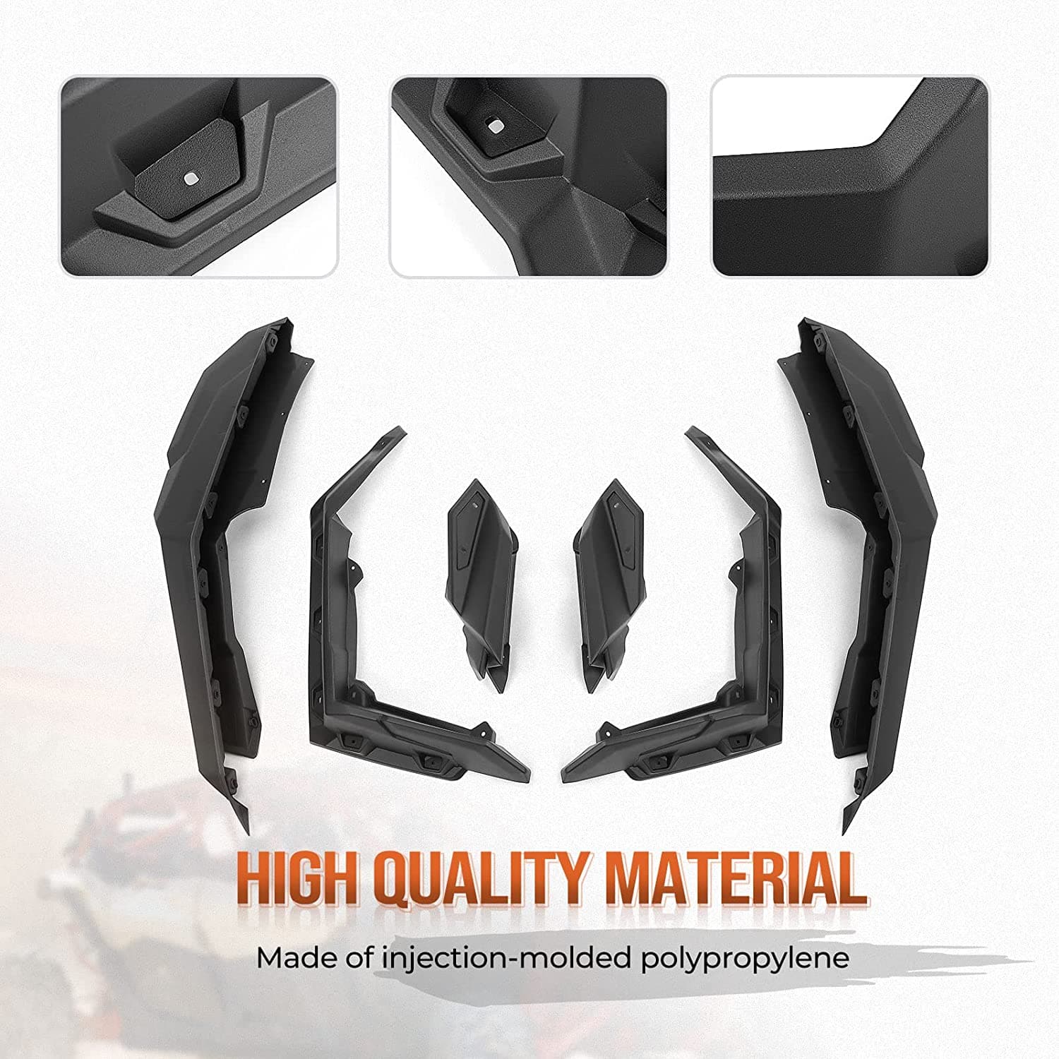 Fender flares & Side mirrors & Door bags for Can-am Maverick X3 / X3 MAX - Image 5