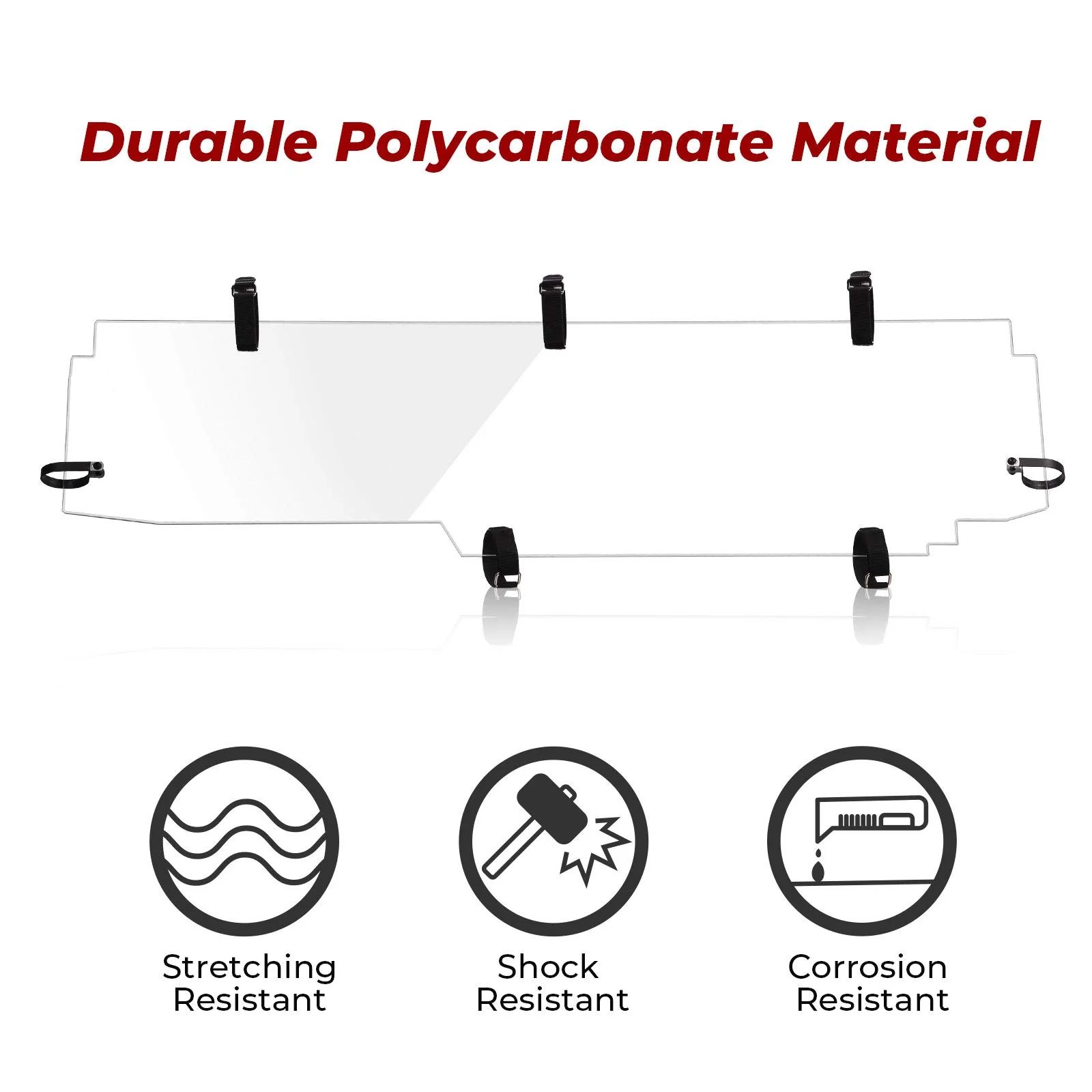 Flip and Rear Windshields for Can Am Maverick X3/ X3 Max 2017-2023 - Image 14