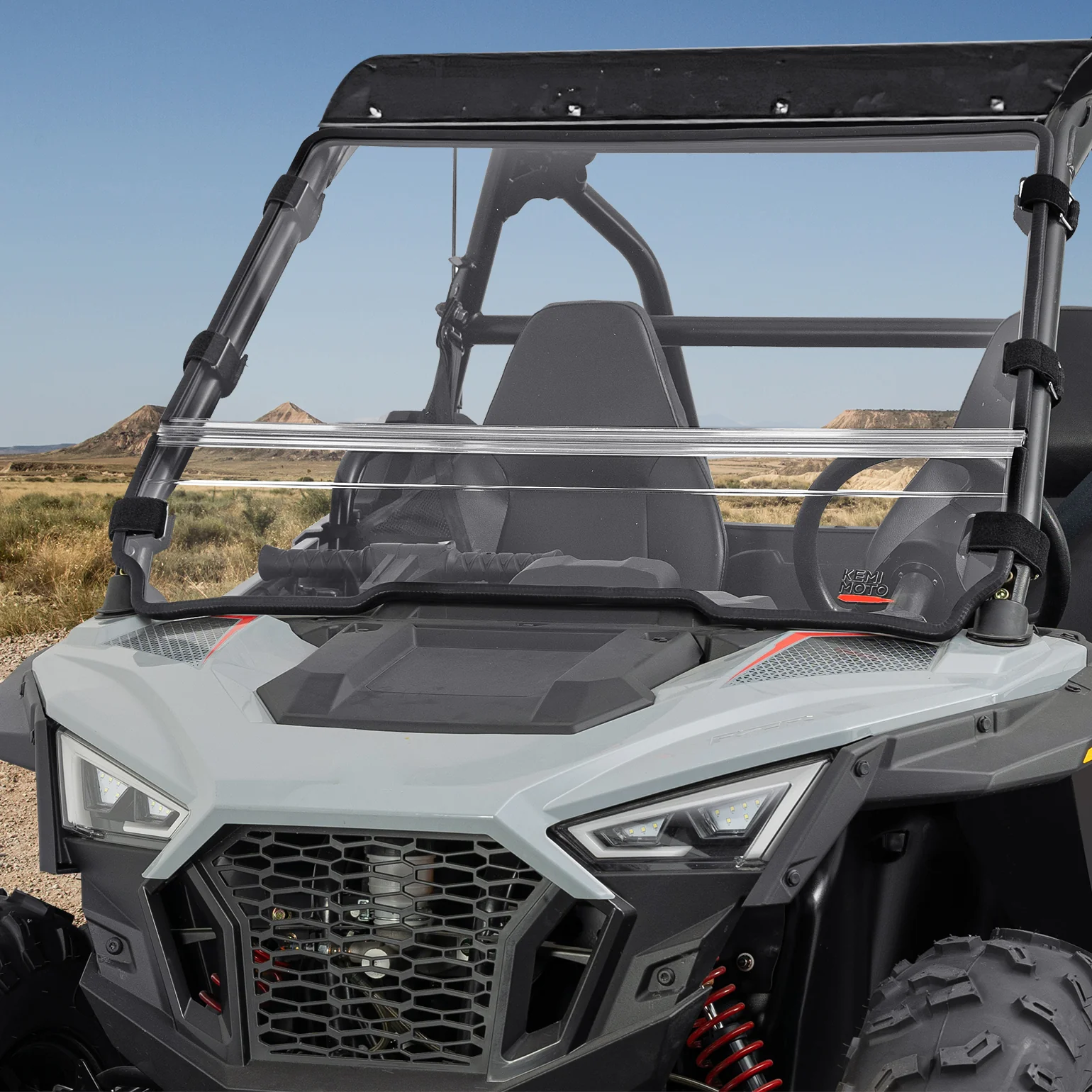 Fild up Windshield for Polaris RZR 200 2022-2026 - Image 8