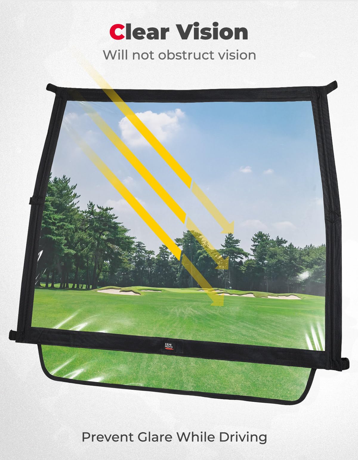 Foldable Golf Cart Windshield - Image 4