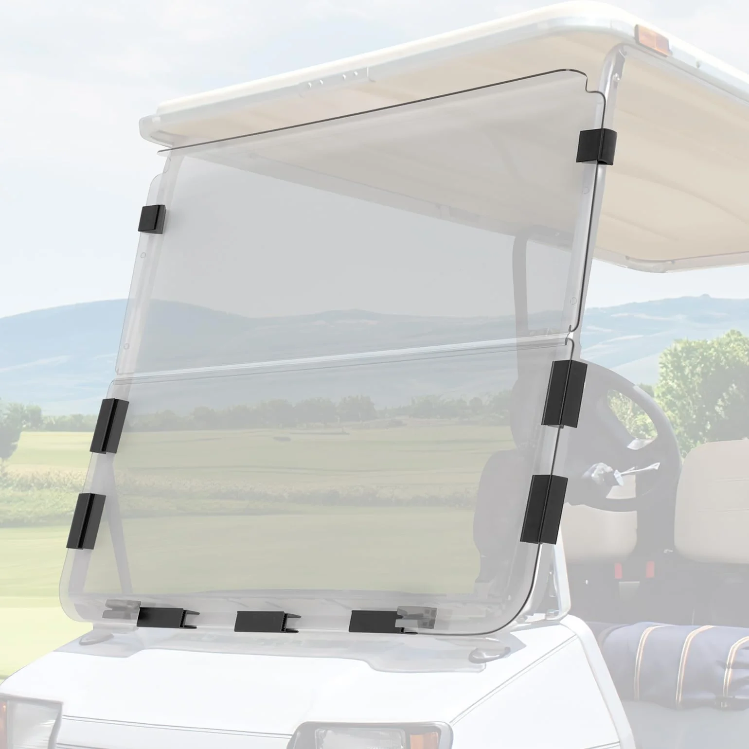 Foldable Golf Cart Windshield for Club Car DS (1982-2000) - Image 9