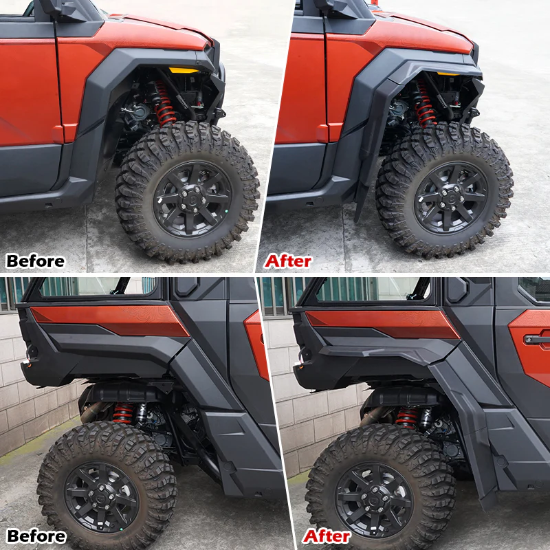 Front and Rear Fender Flares for Polaris Xpedition XP XP5/ ADV ADV5 2024+ - Image 3