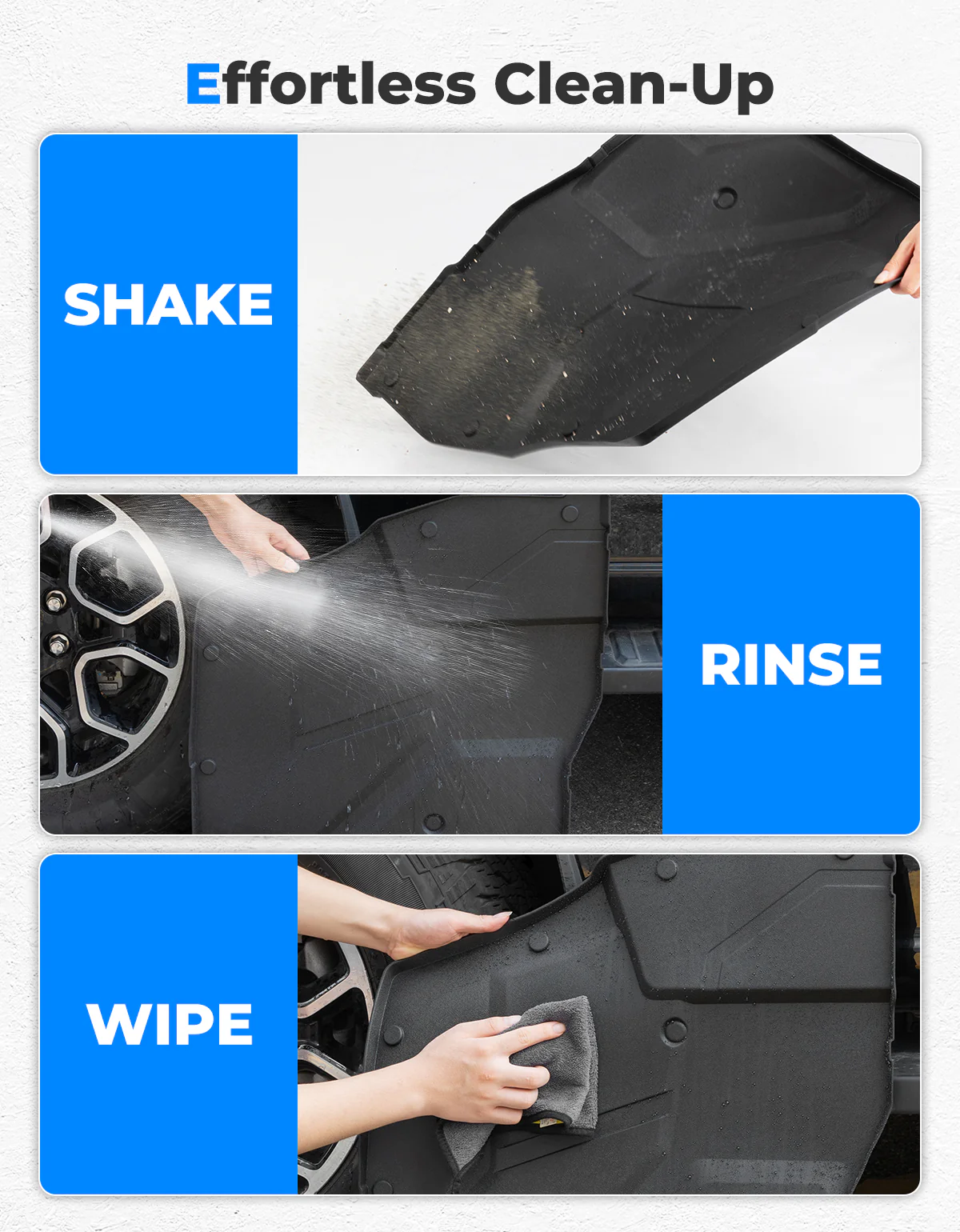 Front and Rear TPE Floor Mat for Polaris Xpedition XP 5/ADV 5 2024+ - Image 4