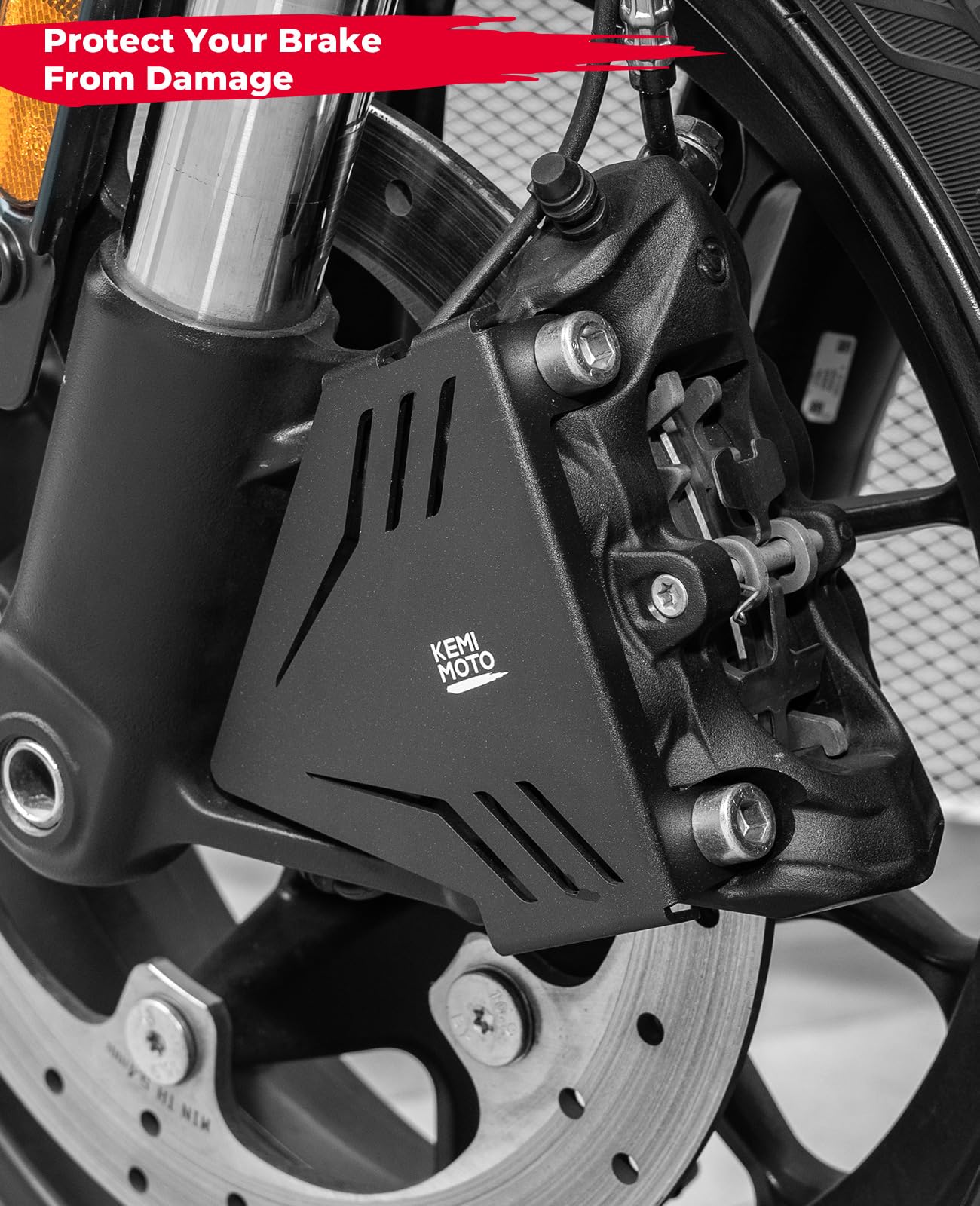 Front Brake Caliper Guard for Sportster S 1250 SS1250 - Image 2