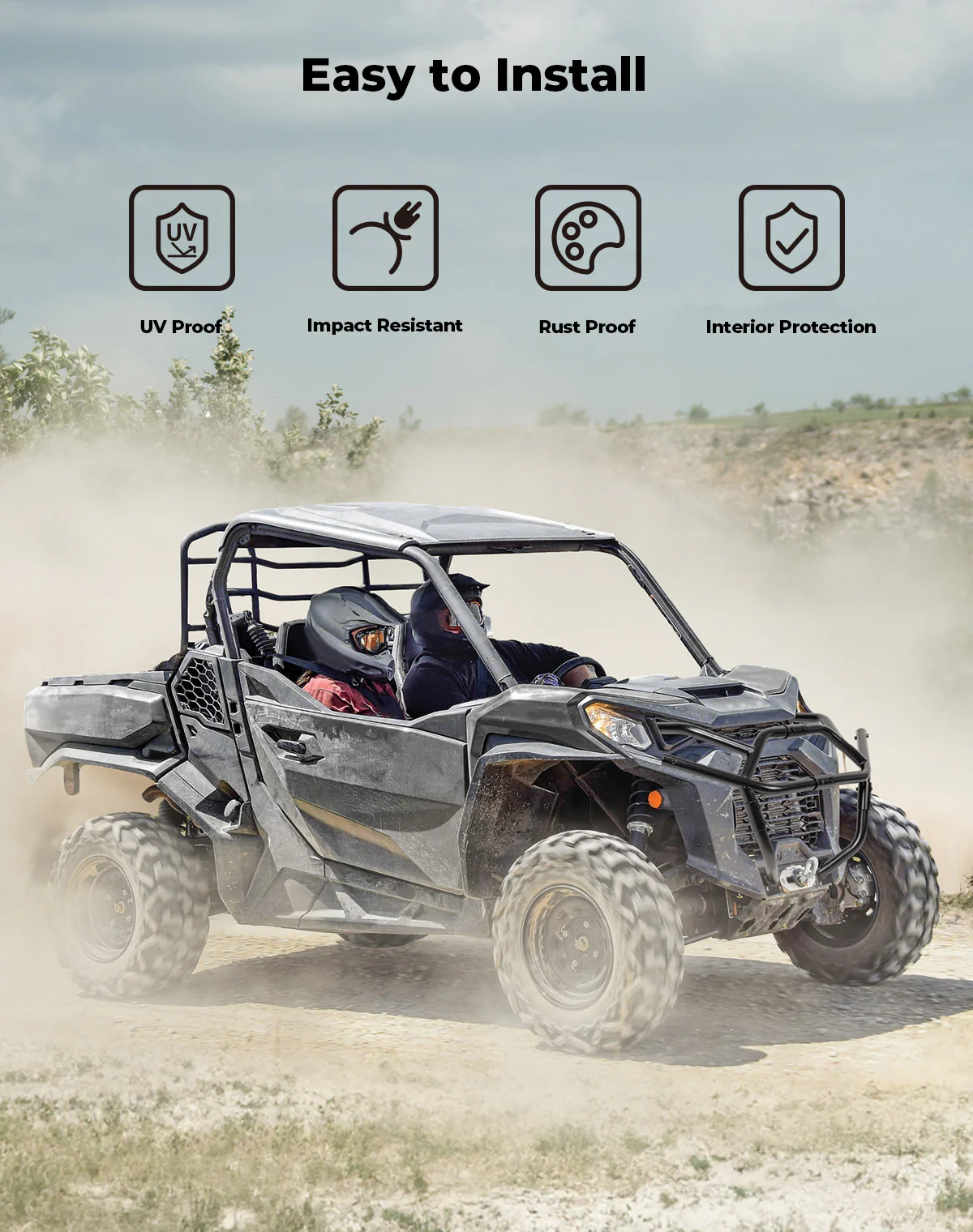 Front Bumper for Can-Am Commander 2021+ - Image 5